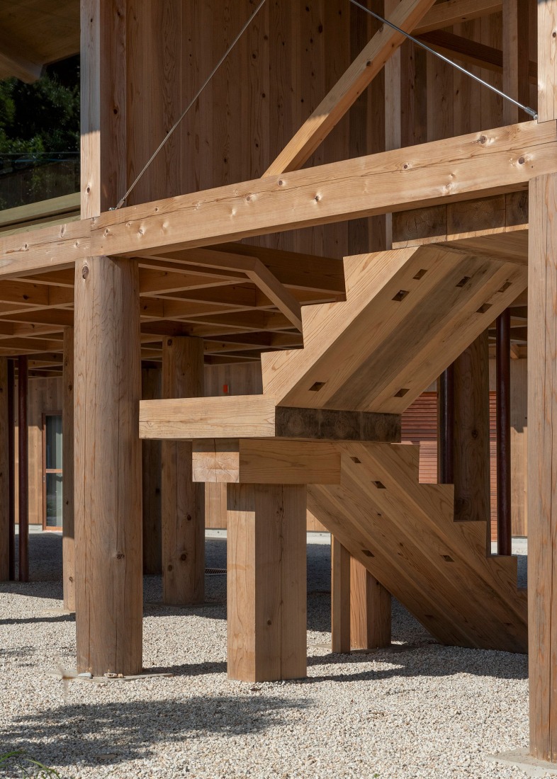 Casa de huéspedes Terabe por Tomoaki Uno Architects. Fotografía por Nathanael Bennett.