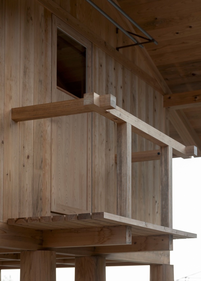 Casa de huéspedes Terabe por Tomoaki Uno Architects. Fotografía por Nathanael Bennett.