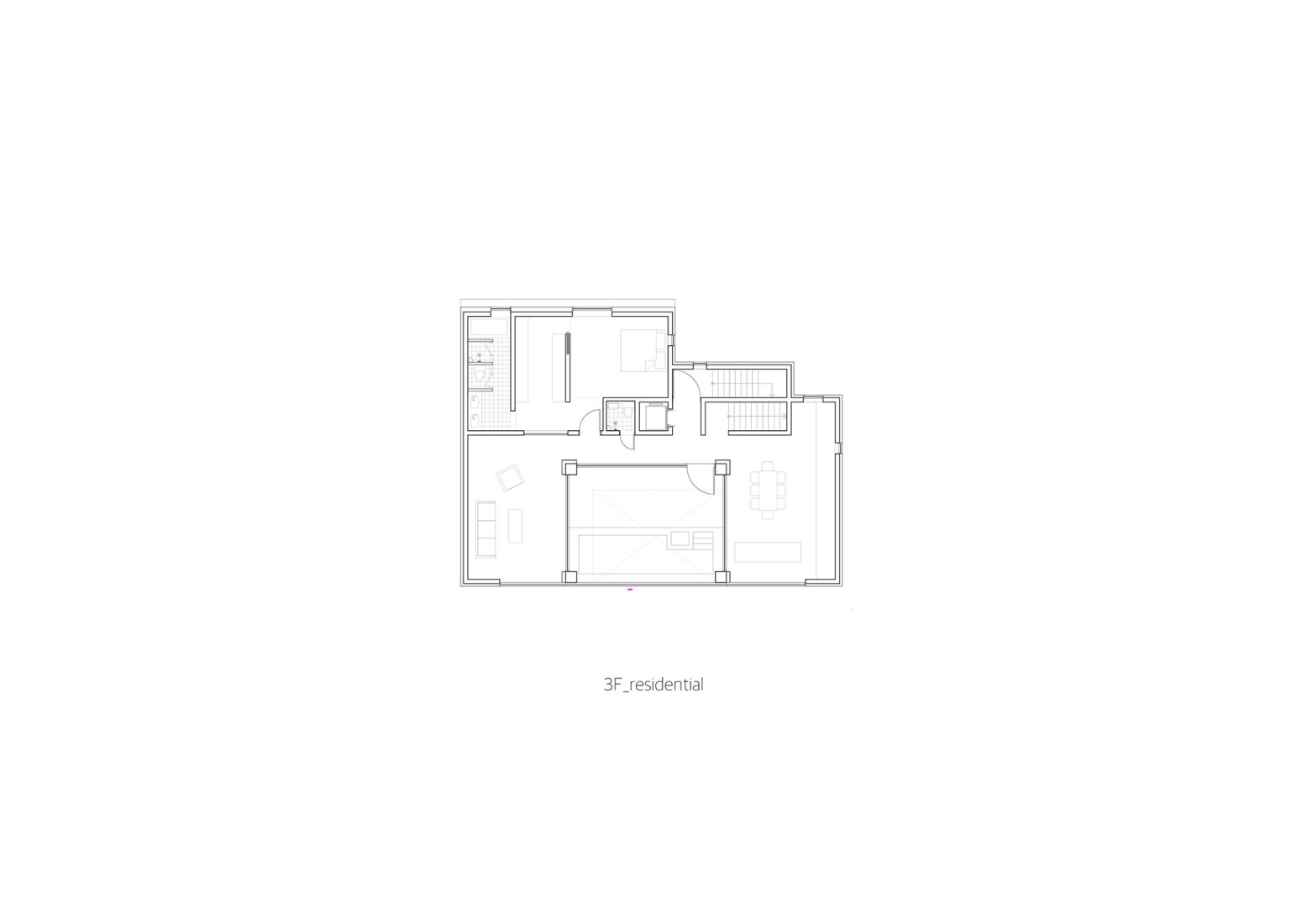Second floor plan. Jisan-dong 989-6 by 09A.