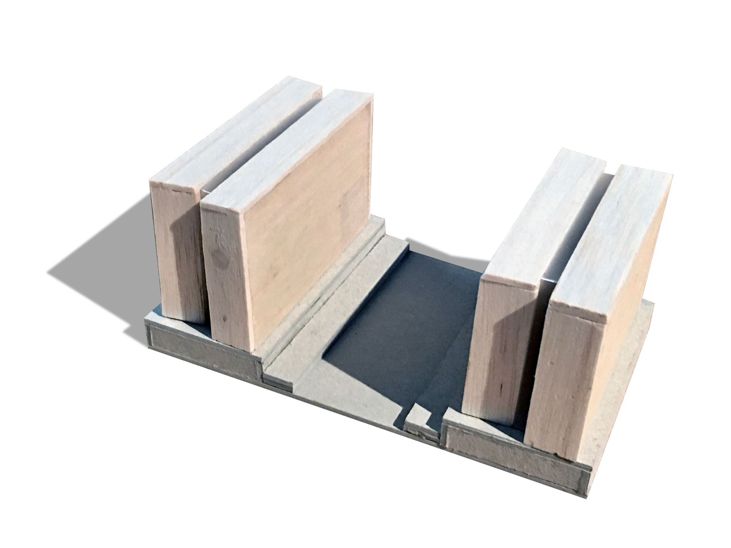 Maqueta. Edificio Residencial Alborada por Alejandro Muñoz Miranda.