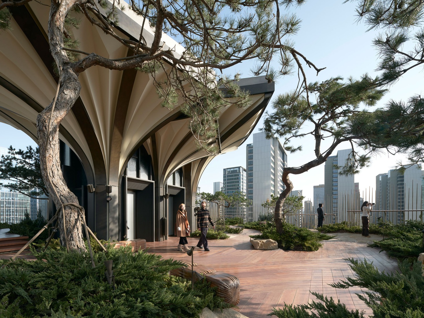 The Xi’an Culture Business District by Heatherwick studio. Photograph by Qingyan Zhu.