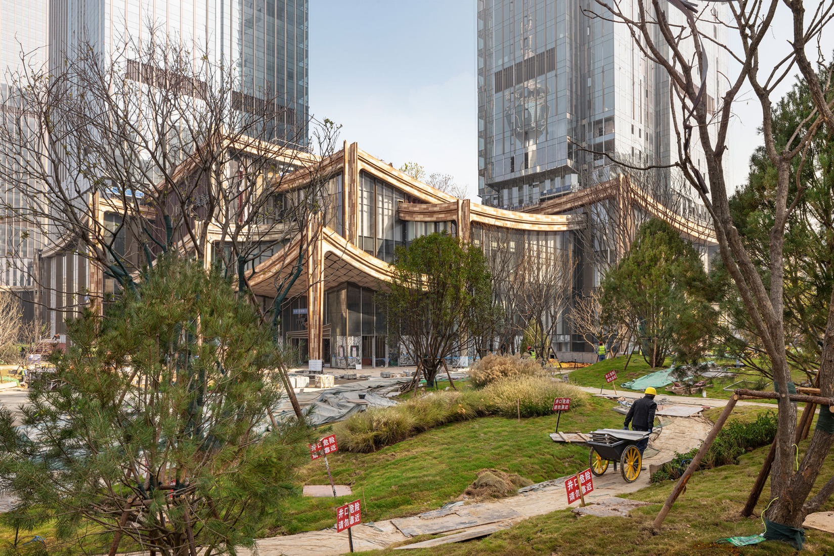 The Xi’an Culture Business District by Heatherwick studio. Photograph by Raquel Diniz.