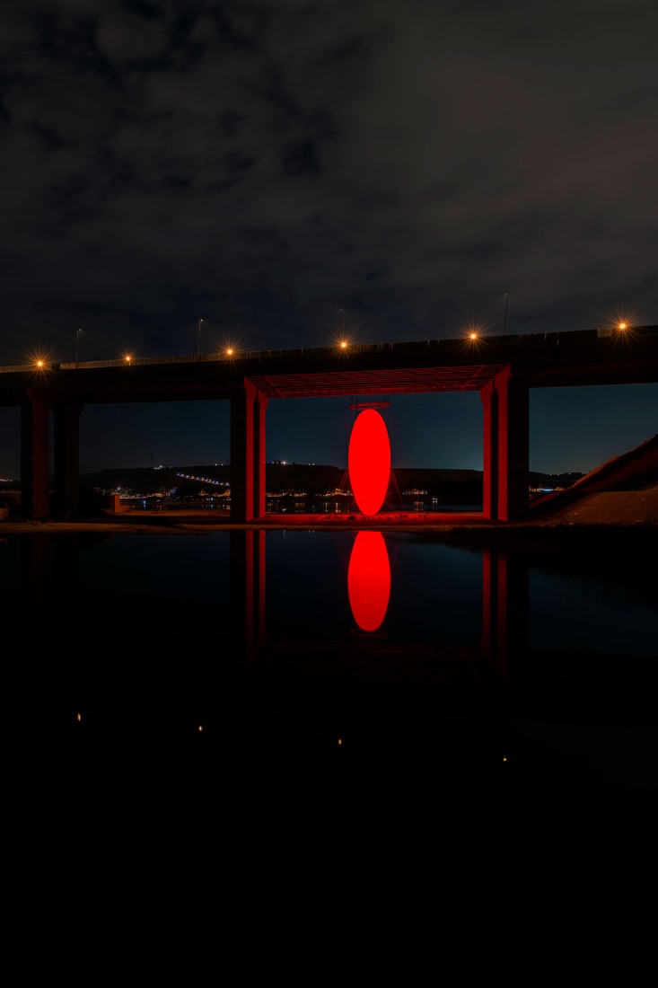 Ovoid' by SpY. Photograph by Rubén P Bescós.