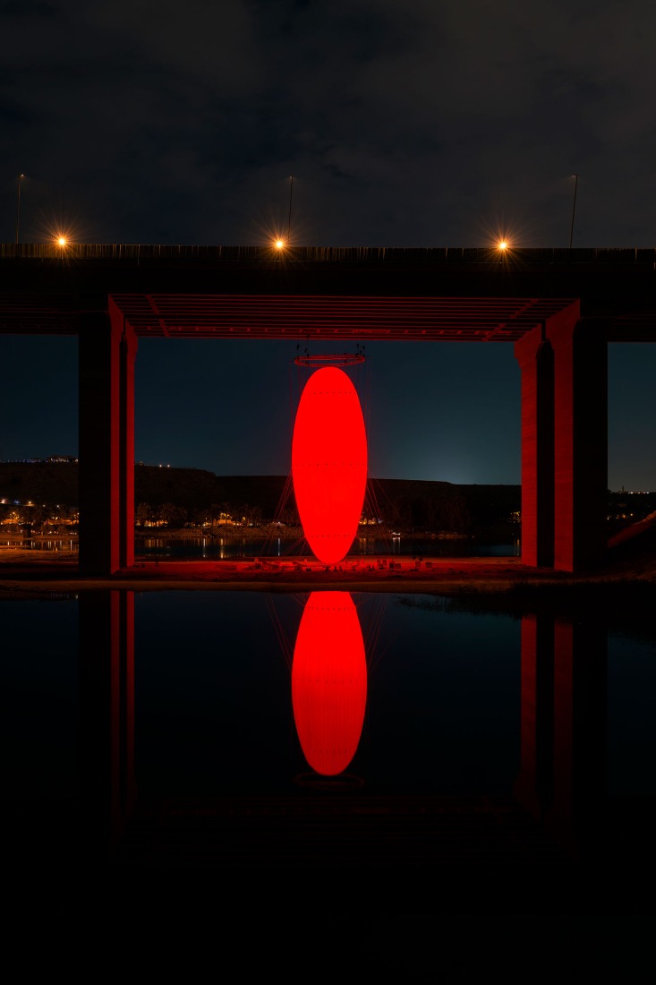 Ovoid' by SpY. Photograph by Rubén P Bescós.
