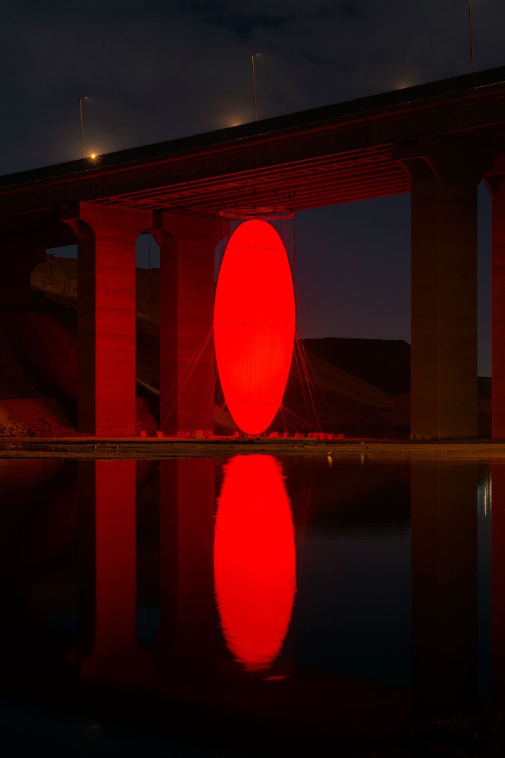 Ovoid' by SpY. Photograph by Rubén P Bescós.