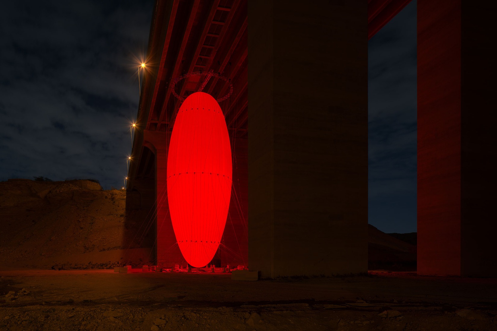 Ovoid' by SpY. Photograph by Rubén P Bescós.