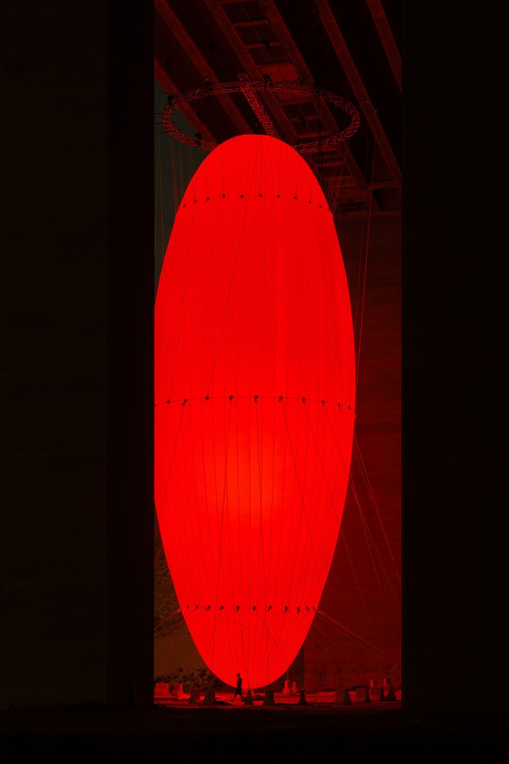 Ovoid' by SpY. Photograph by Rubén P Bescós.