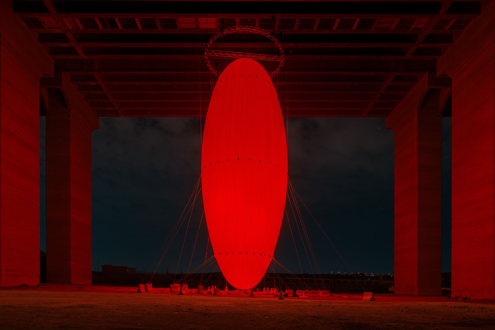 Ovoid' by SpY. Photograph by Rubén P Bescós.