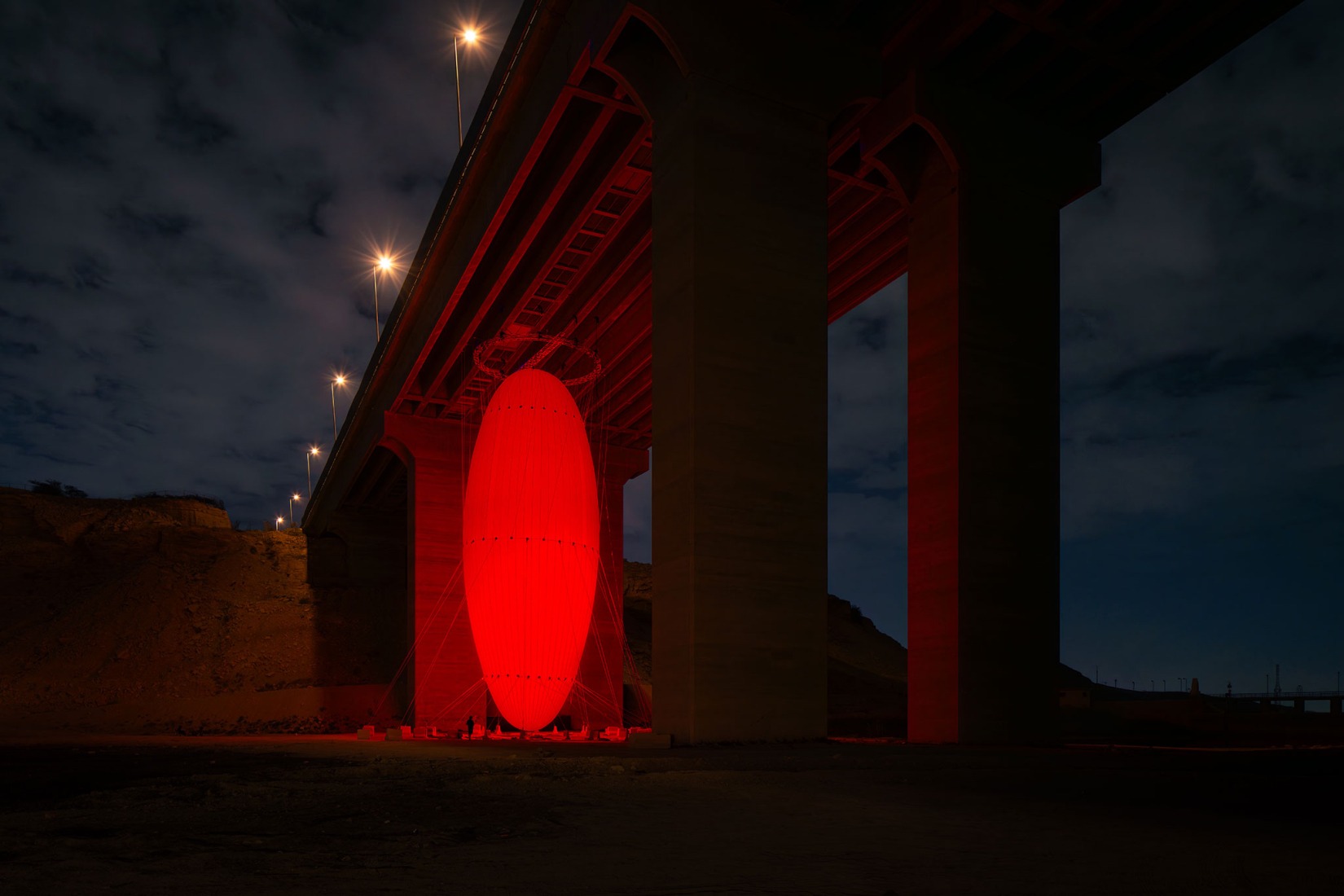 Ovoid' by SpY. Photograph by Rubén P Bescós.