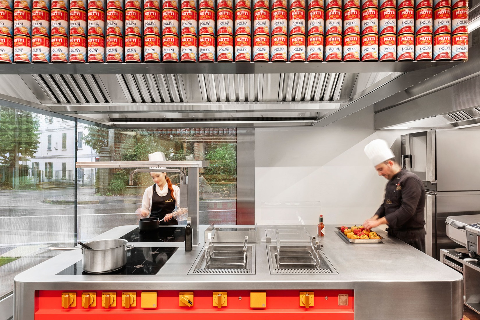 Michelin-Starred Canteen by CRA. Photograph by Melania Delle Grave, Agnese Bedini, DSL Studio.