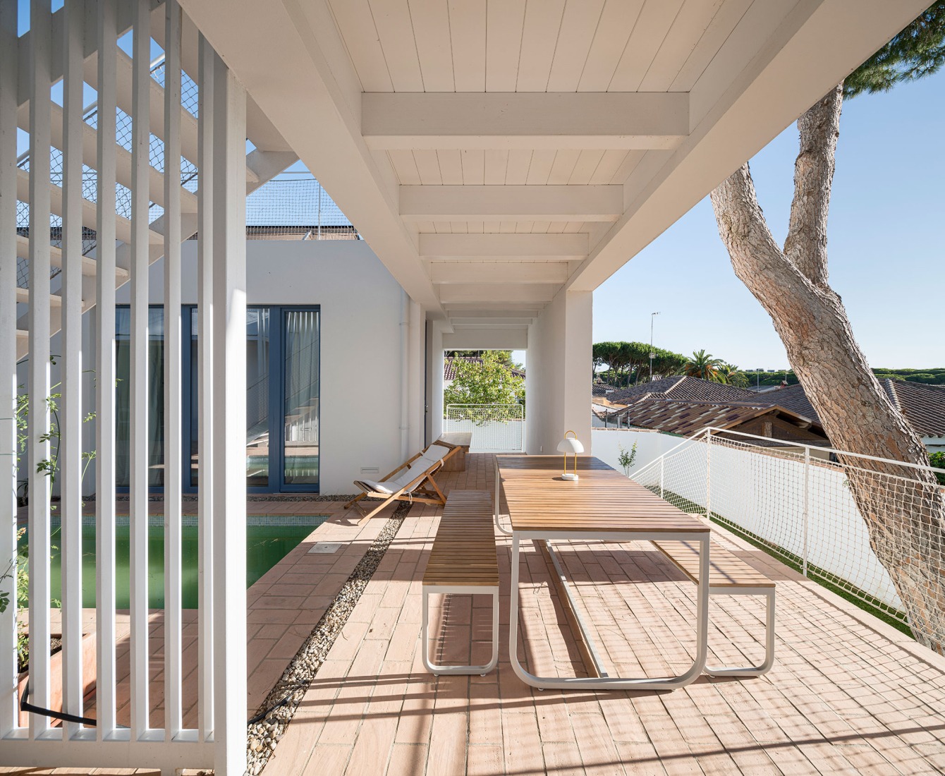 Urban cortijo-house by José Manuel Martínez Rodríguez. Photograph by Juan Carlos Lagares.
