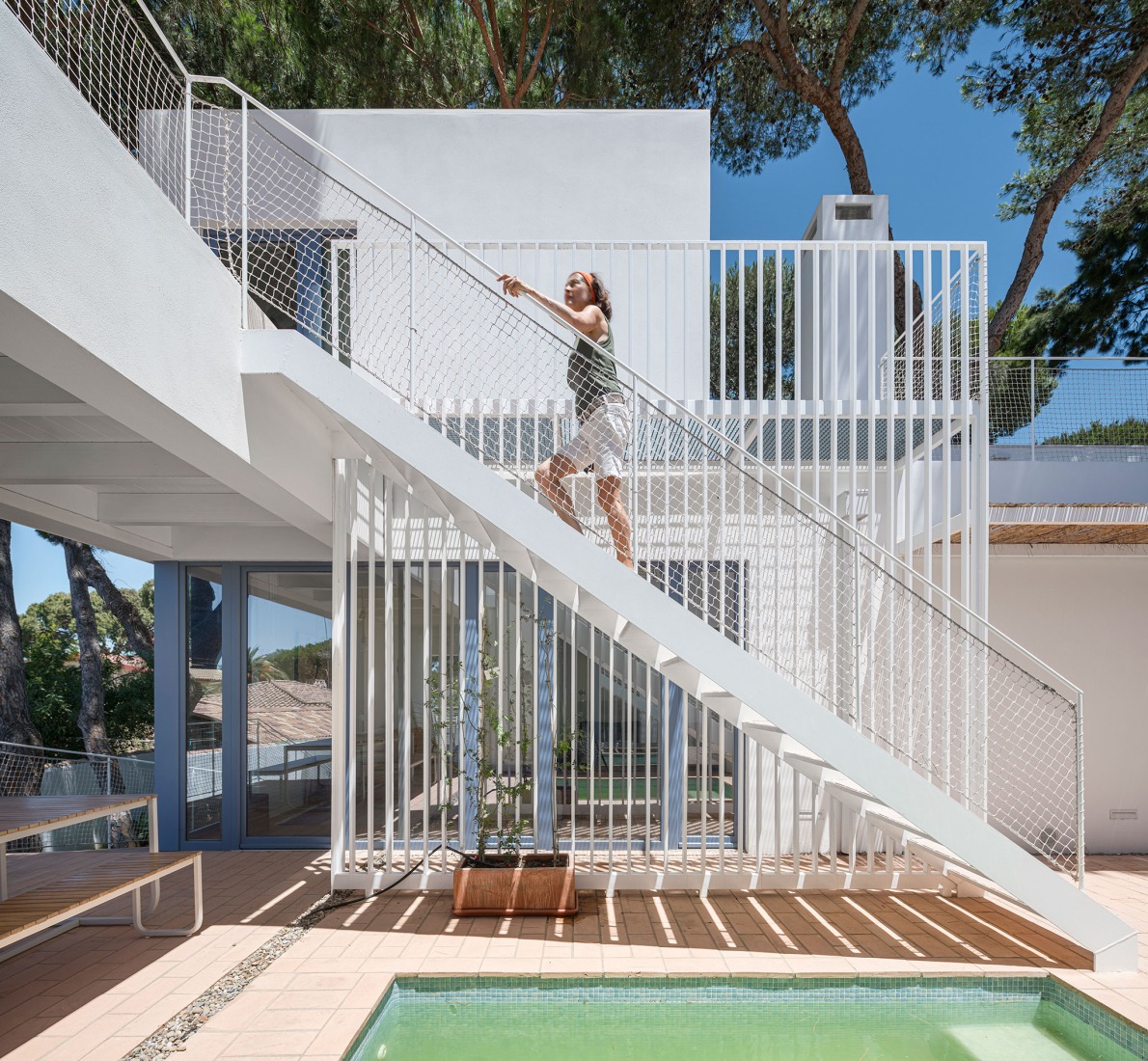 Urban cortijo-house by José Manuel Martínez Rodríguez. Photograph by Juan Carlos Lagares.