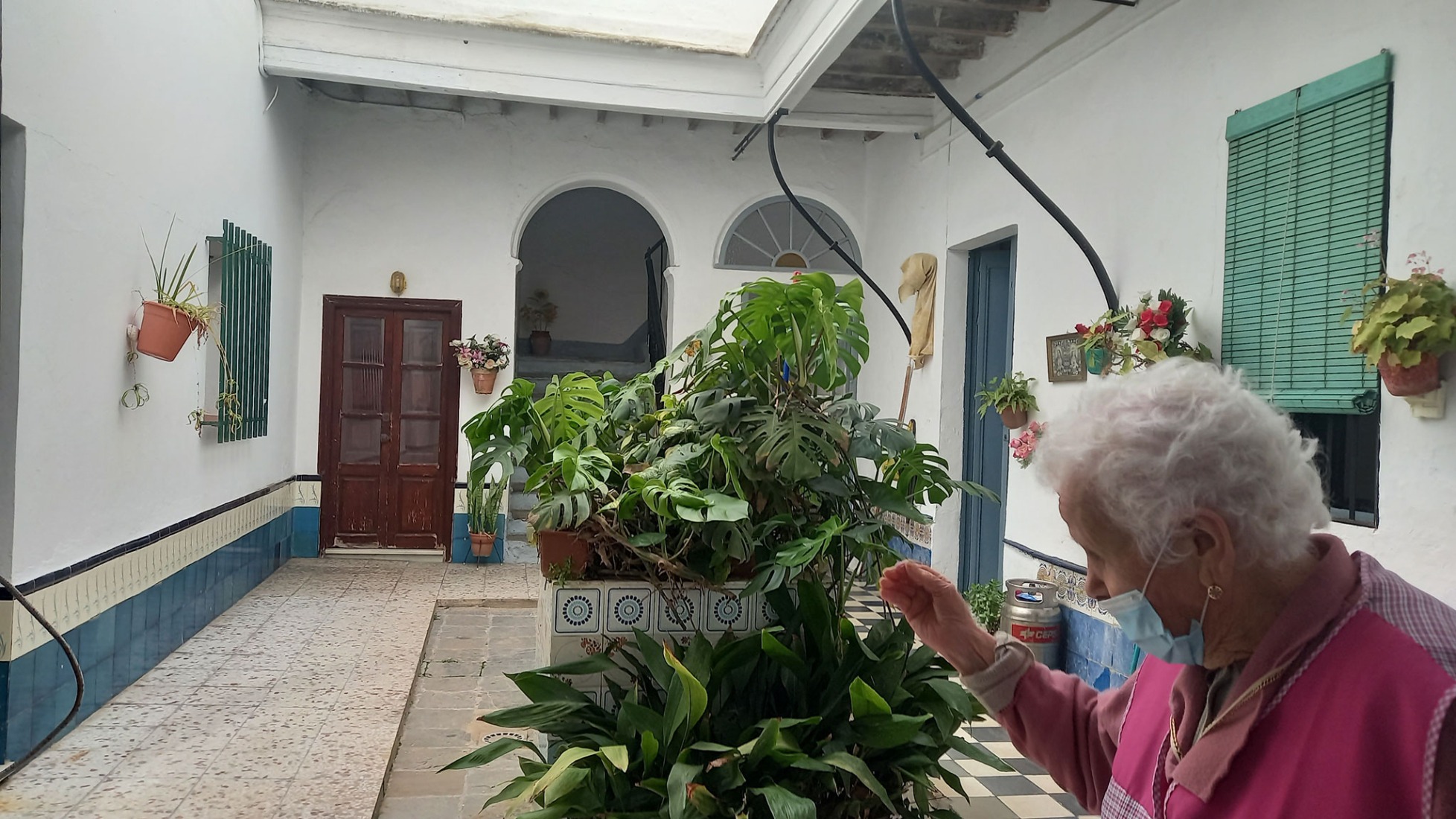 Patios of Chiclana. Urban cortijo-house by José Manuel Martínez Rodríguez.