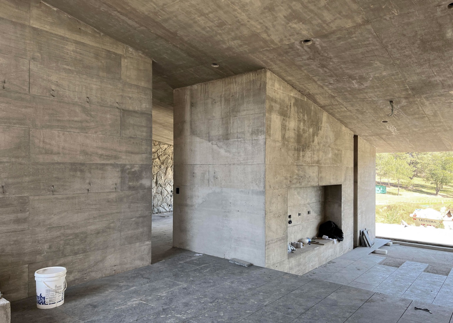 Proceso constructivo. Casa Chacarera por Tectum Arquitectura. 