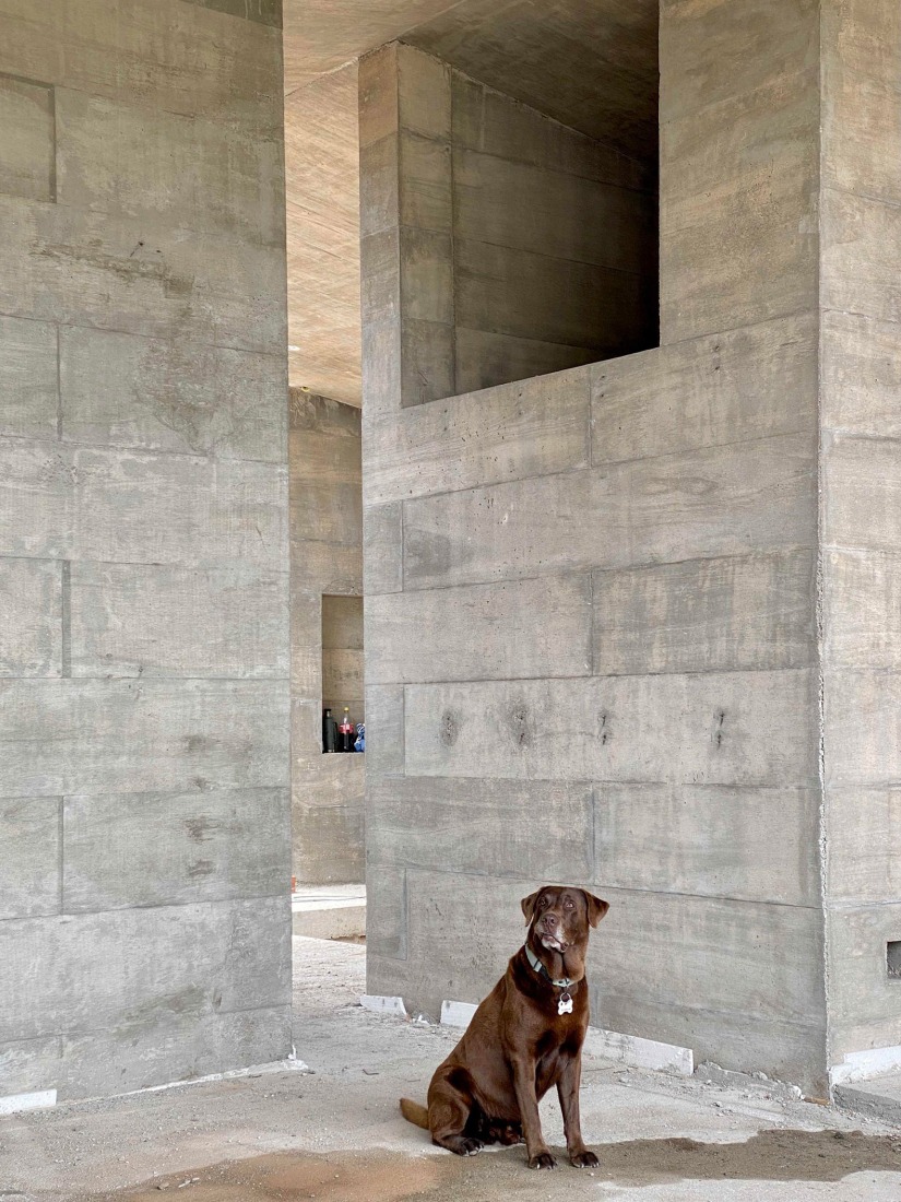 Proceso constructivo. Casa Chacarera por Tectum Arquitectura. 