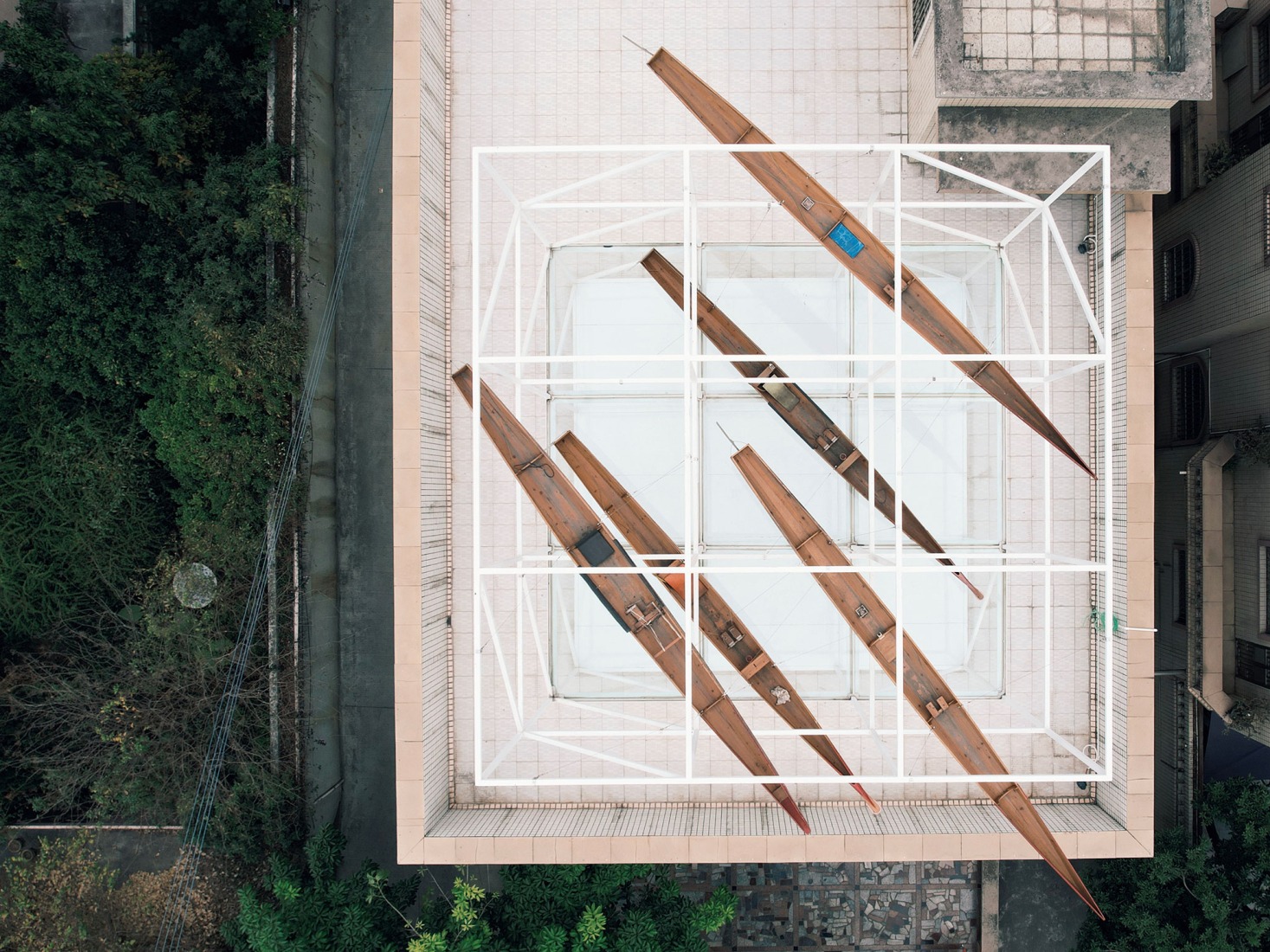 Barcos voladores por Sordo Madaleno + WUA Studio. Fotografía por Zhang Jing (张静).