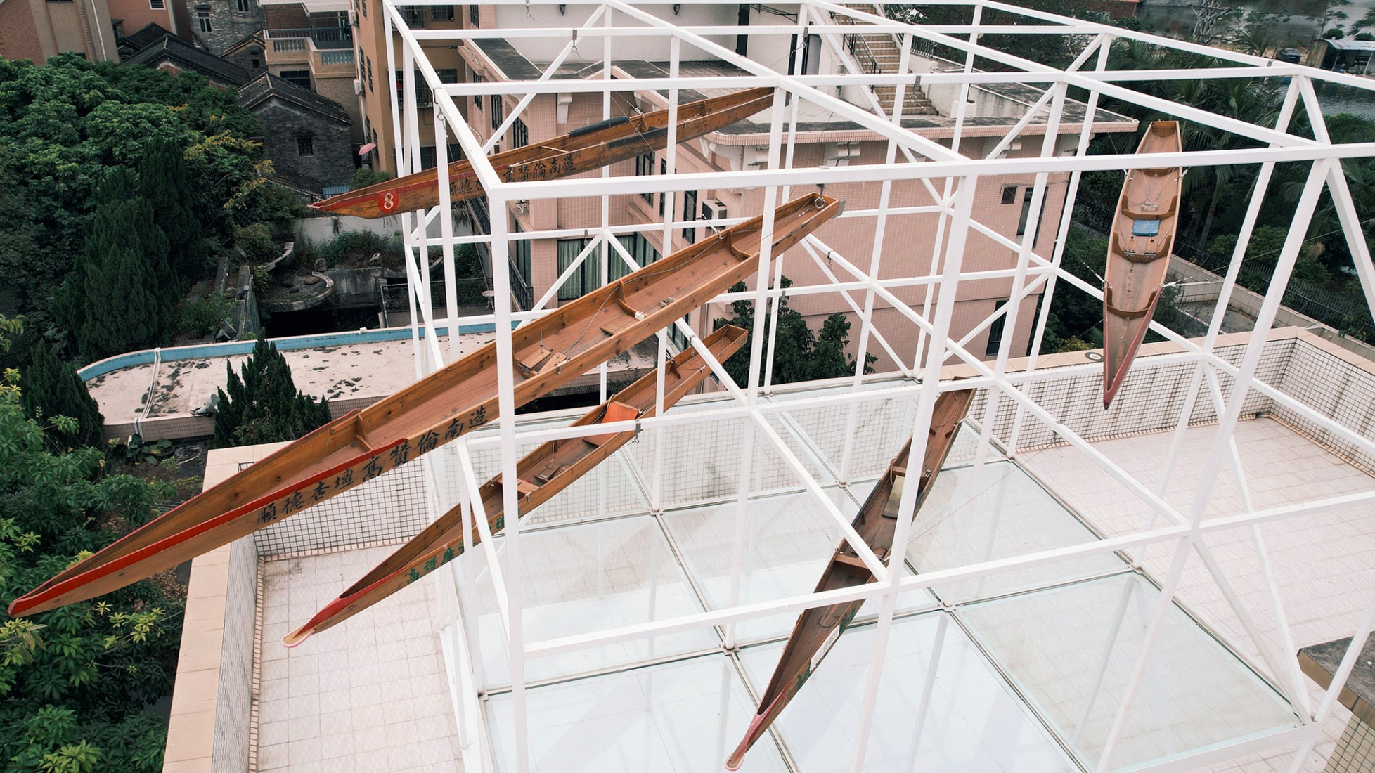 Barcos voladores por Sordo Madaleno + WUA Studio. Fotografía por Zhang Jing (张静).
