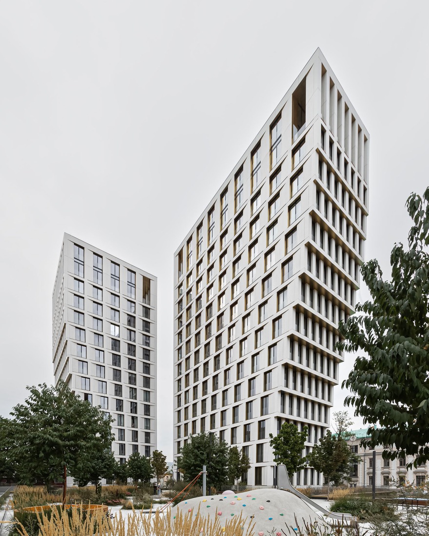 "White Khamovniki" by Tsimailo Lyashenko and Partners. Photograph by Anastasia Samoilova.