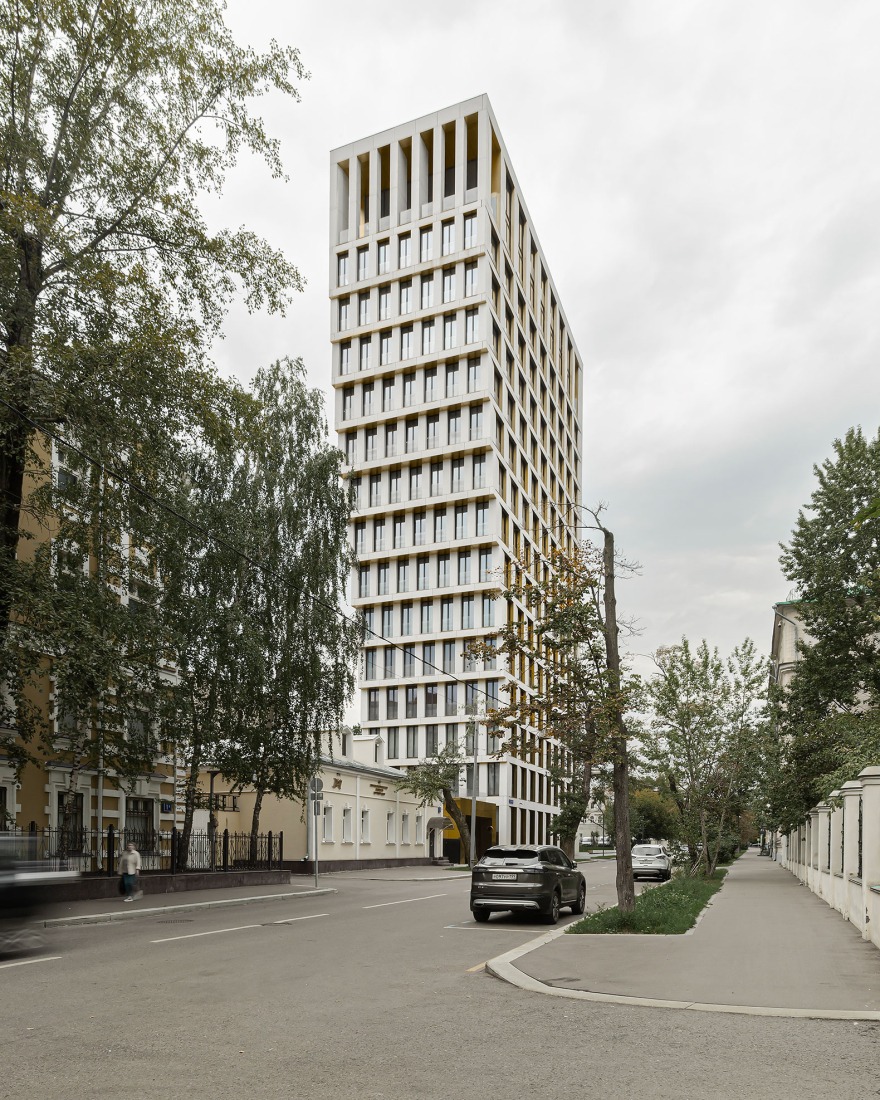 "White Khamovniki" by Tsimailo Lyashenko and Partners. Photograph by Anastasia Samoilova.