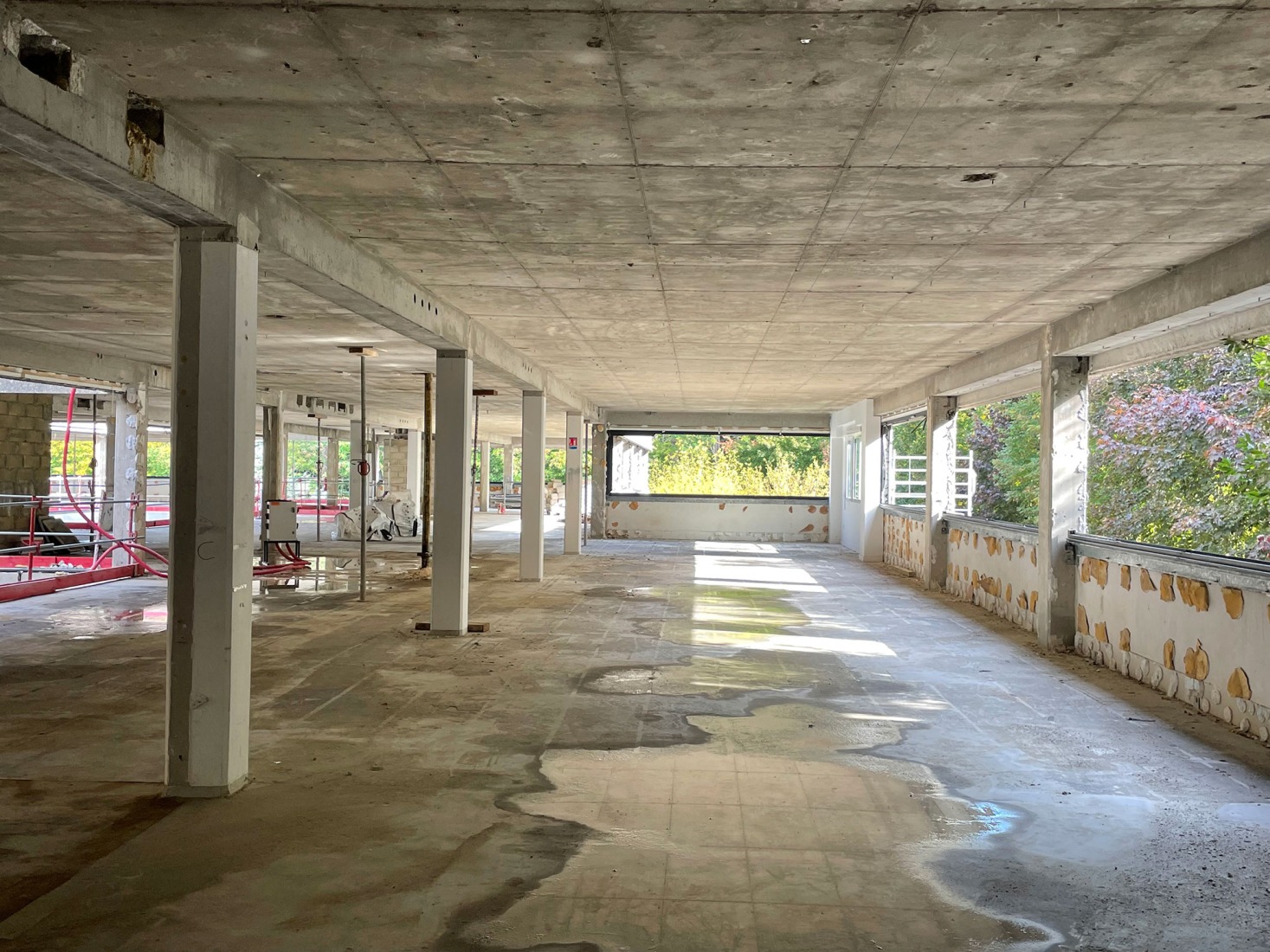 Construction. Jean Moulin by AZC architectes. Photograph courtesy by AZC architectes.