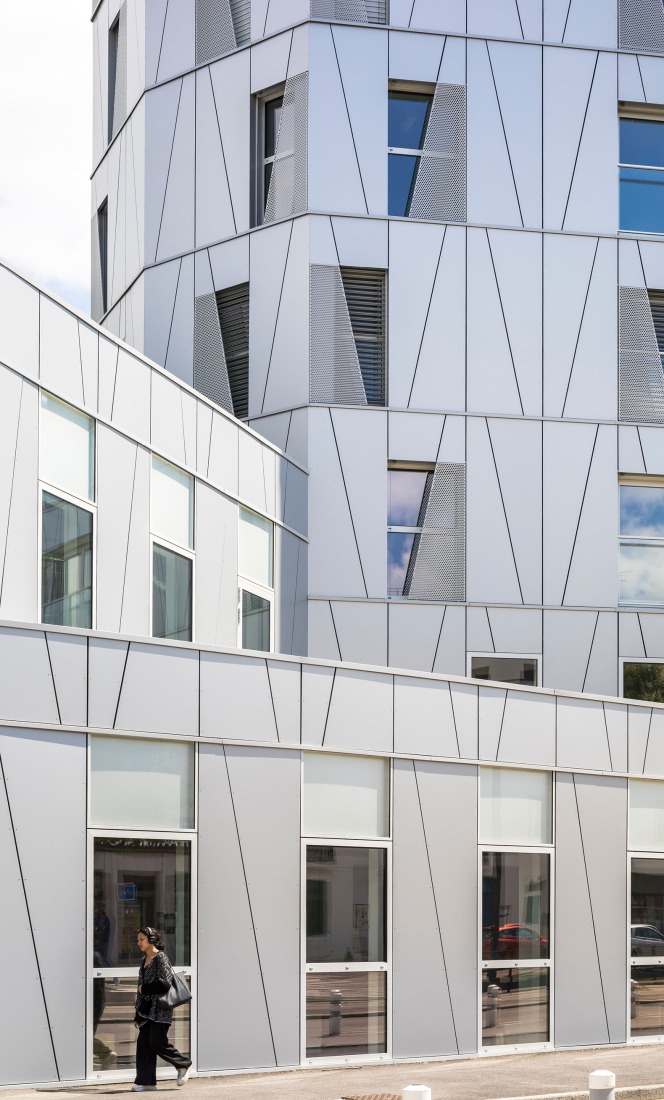 Arsenal Tower by Arte Charpentier. Photograph by Boegly Grazia.