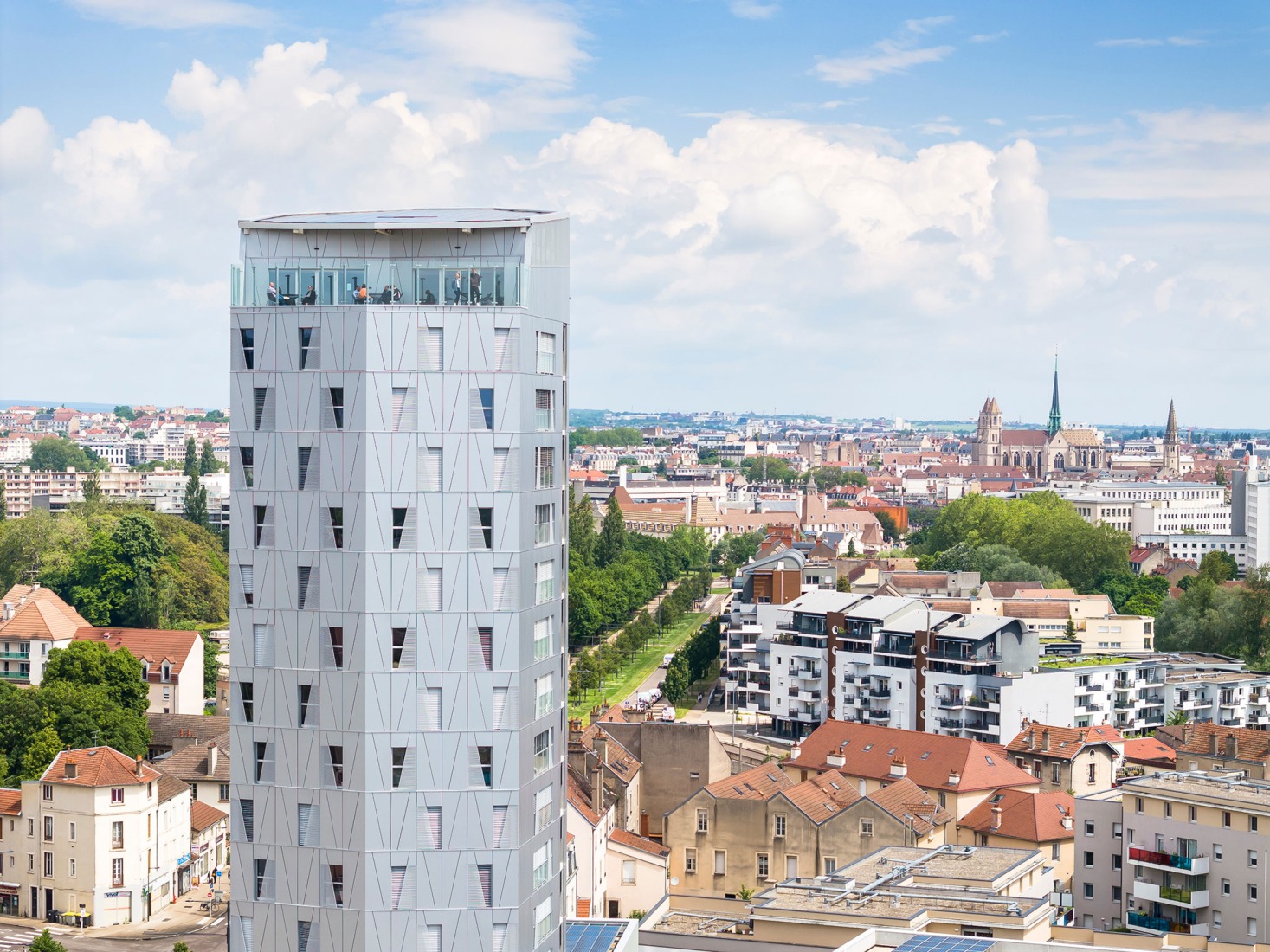 Arsenal Tower by Arte Charpentier. Photograph by Boegly Grazia.