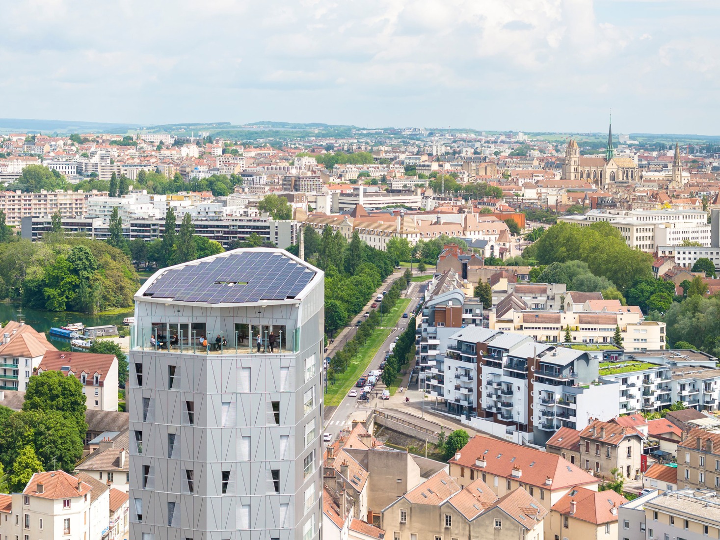 Arsenal Tower by Arte Charpentier. Photograph by Boegly Grazia.