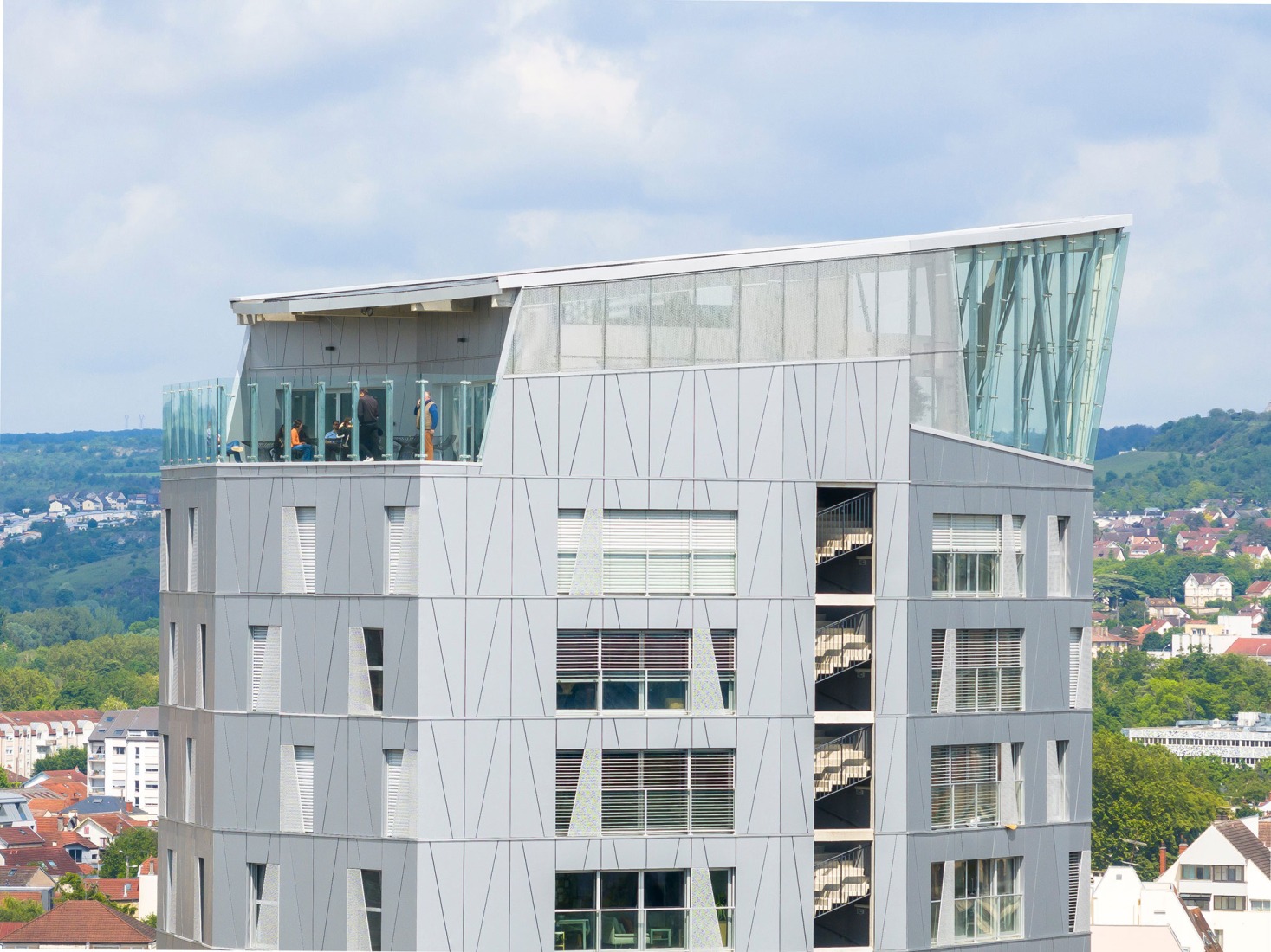 Arsenal Tower by Arte Charpentier. Photograph by Boegly Grazia.