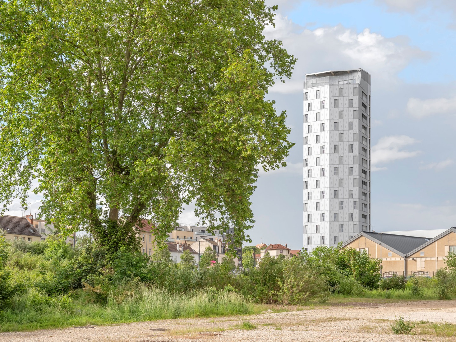 Arsenal Tower by Arte Charpentier. Photograph by Boegly Grazia.
