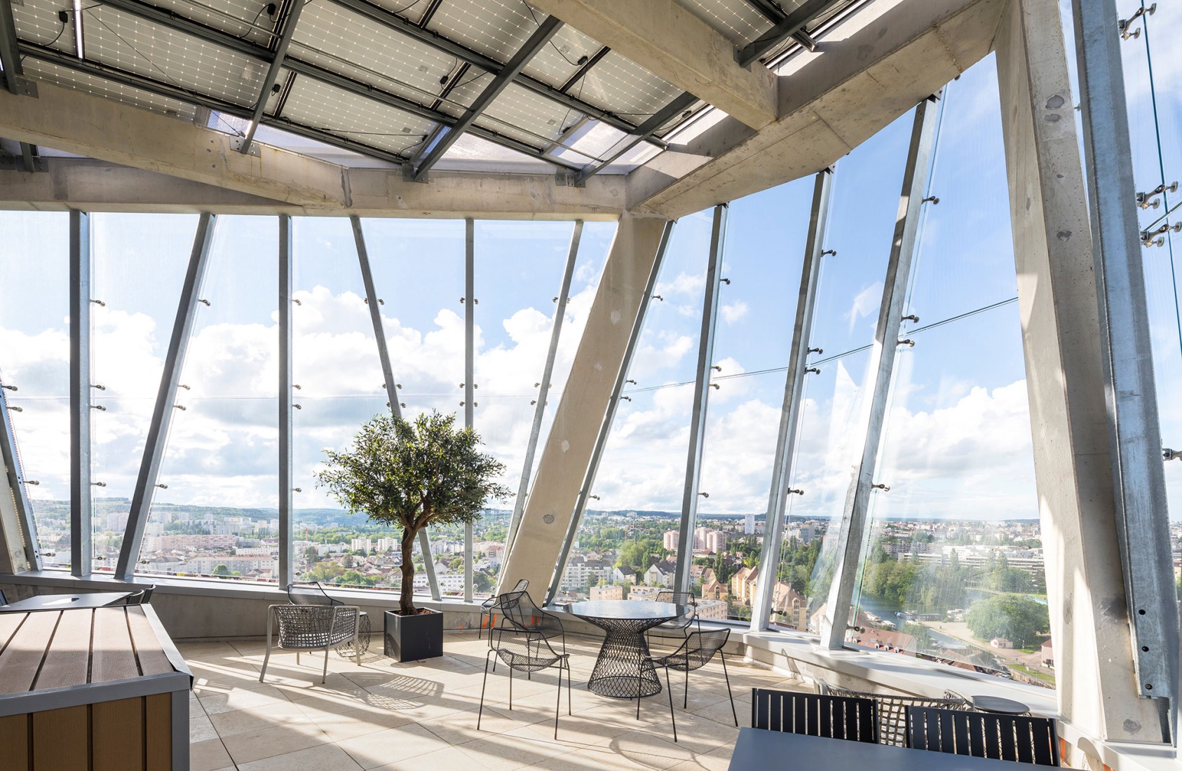 Arsenal Tower by Arte Charpentier. Photograph by Boegly Grazia.