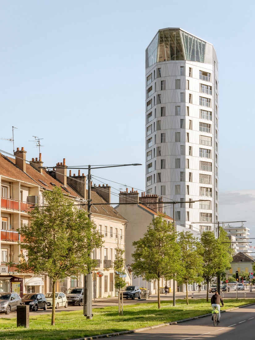 Arsenal Tower by Arte Charpentier. Photograph by Boegly Grazia.