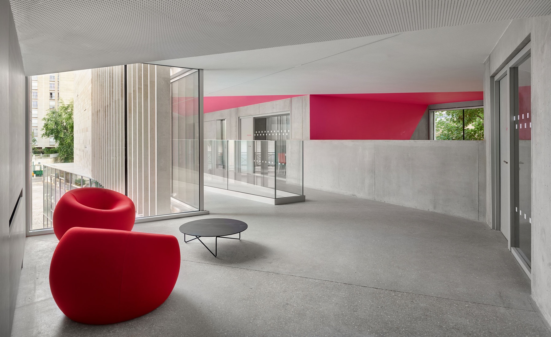 Cultural Centre in Bourg-la-Reine by Dominique Coulon & associés. Photograph by Eugeni Pons.