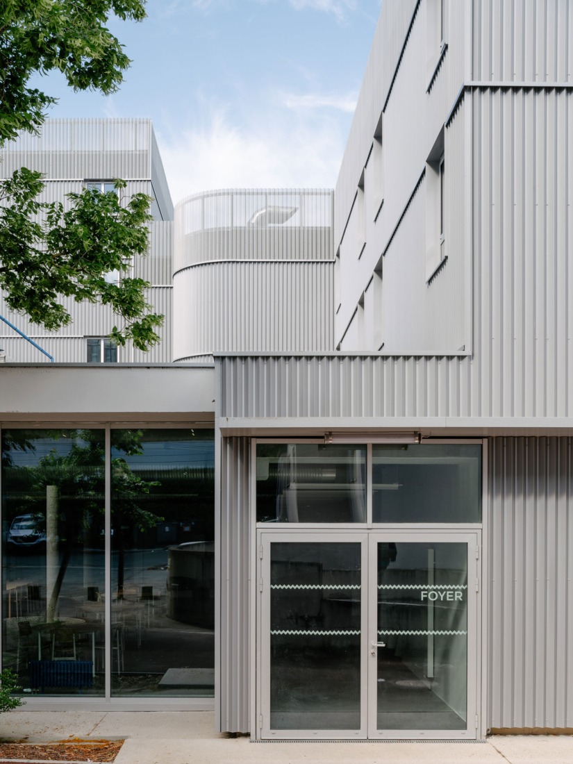Student residence in Cergy by graal. Photograph by Giaime Meloni.