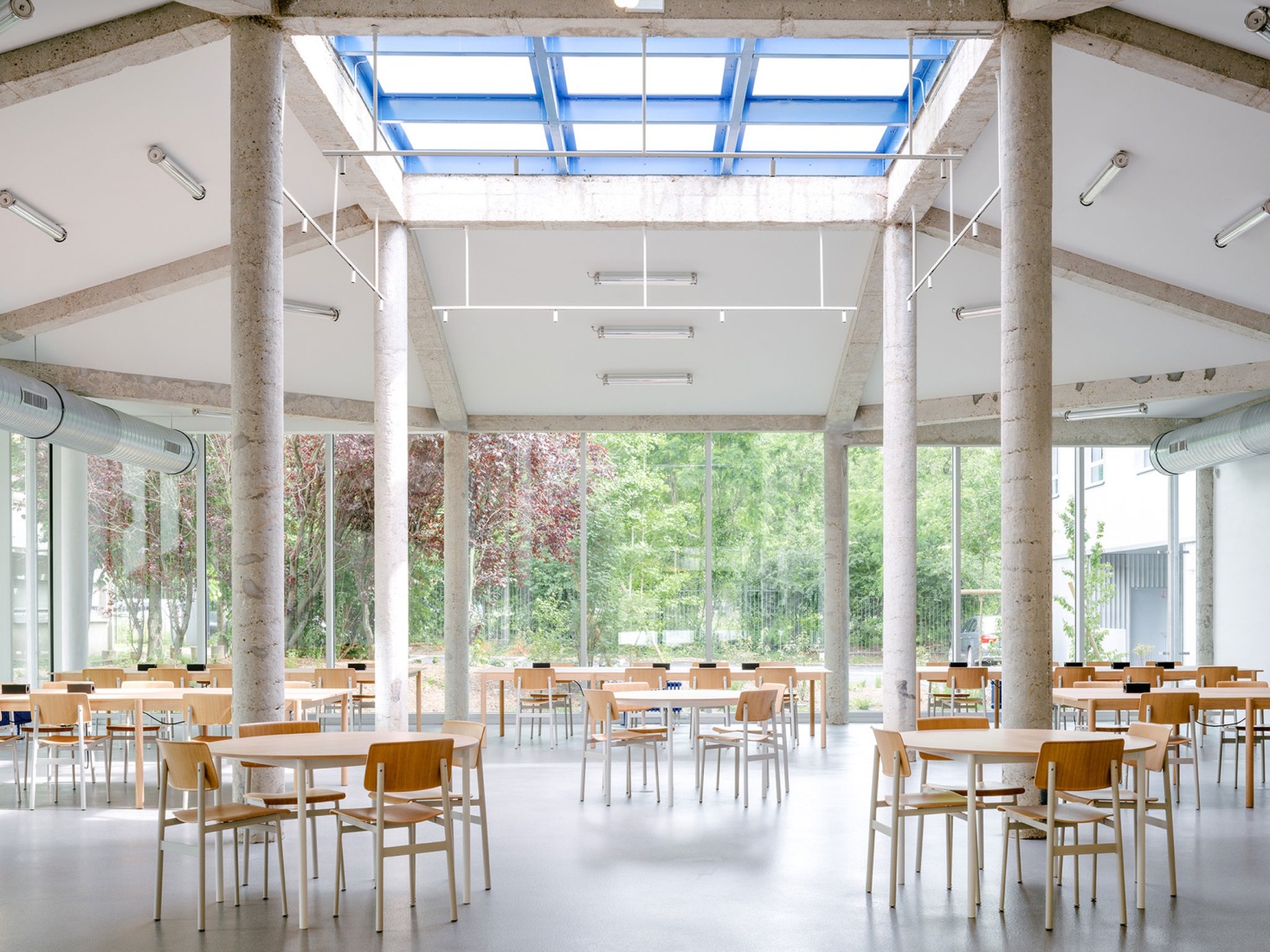 Student residence in Cergy by graal. Photograph by Giaime Meloni.