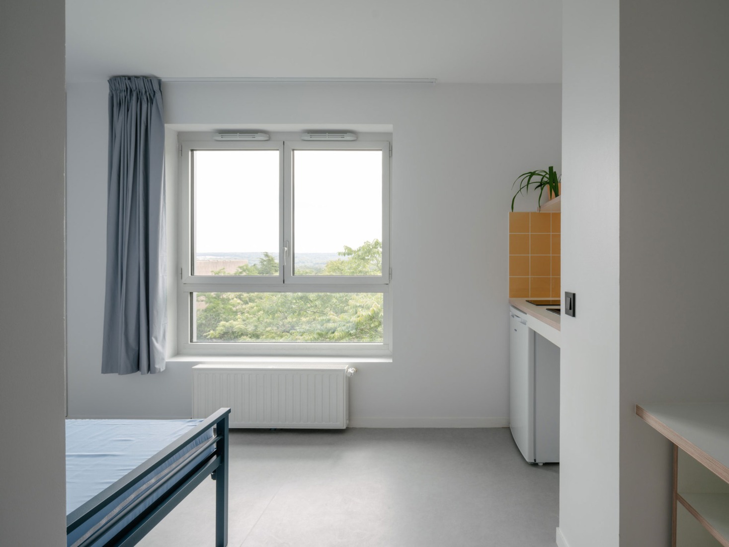Student residence in Cergy by graal. Photograph by Giaime Meloni.