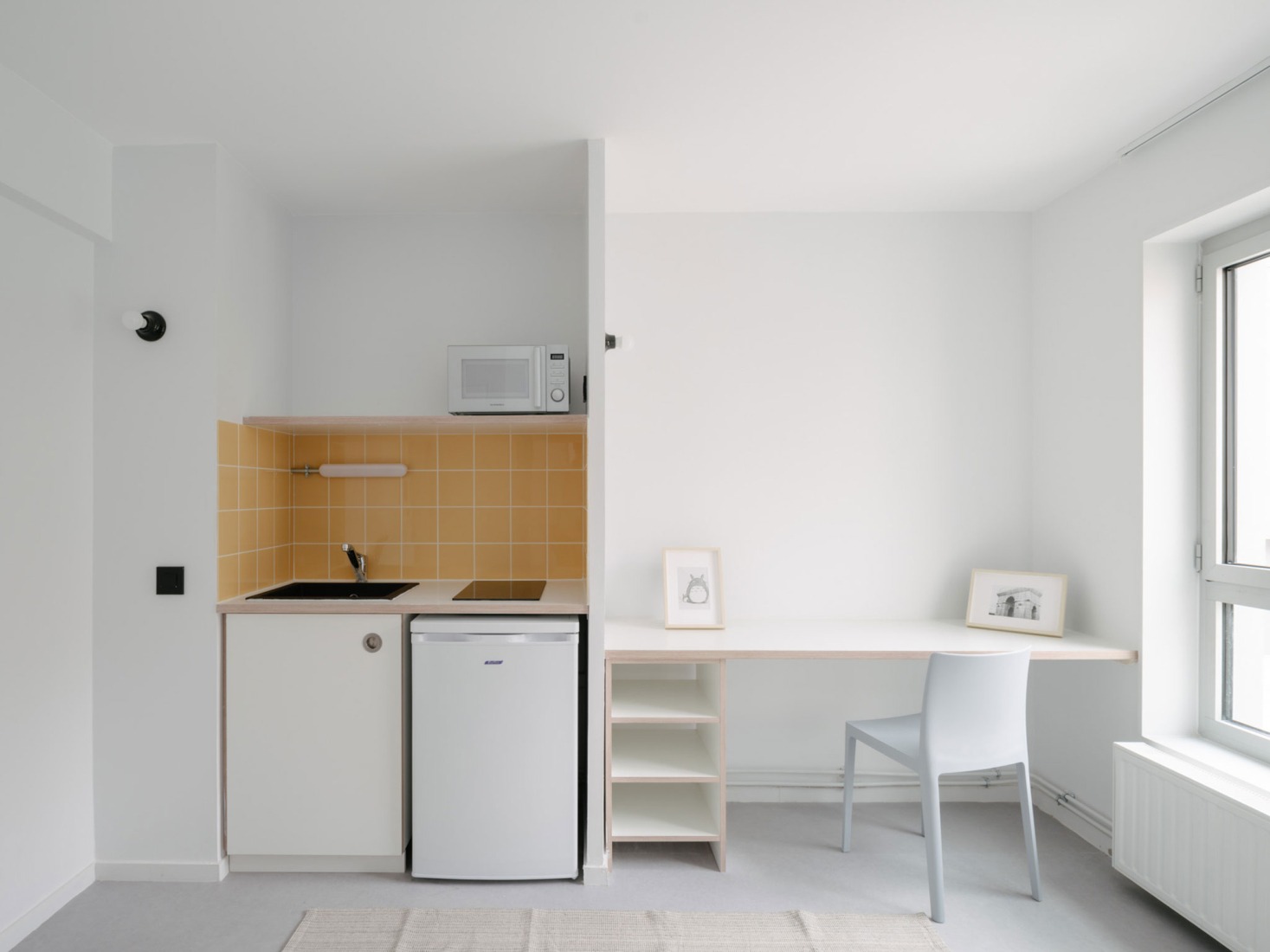Student residence in Cergy by graal. Photograph by Giaime Meloni.