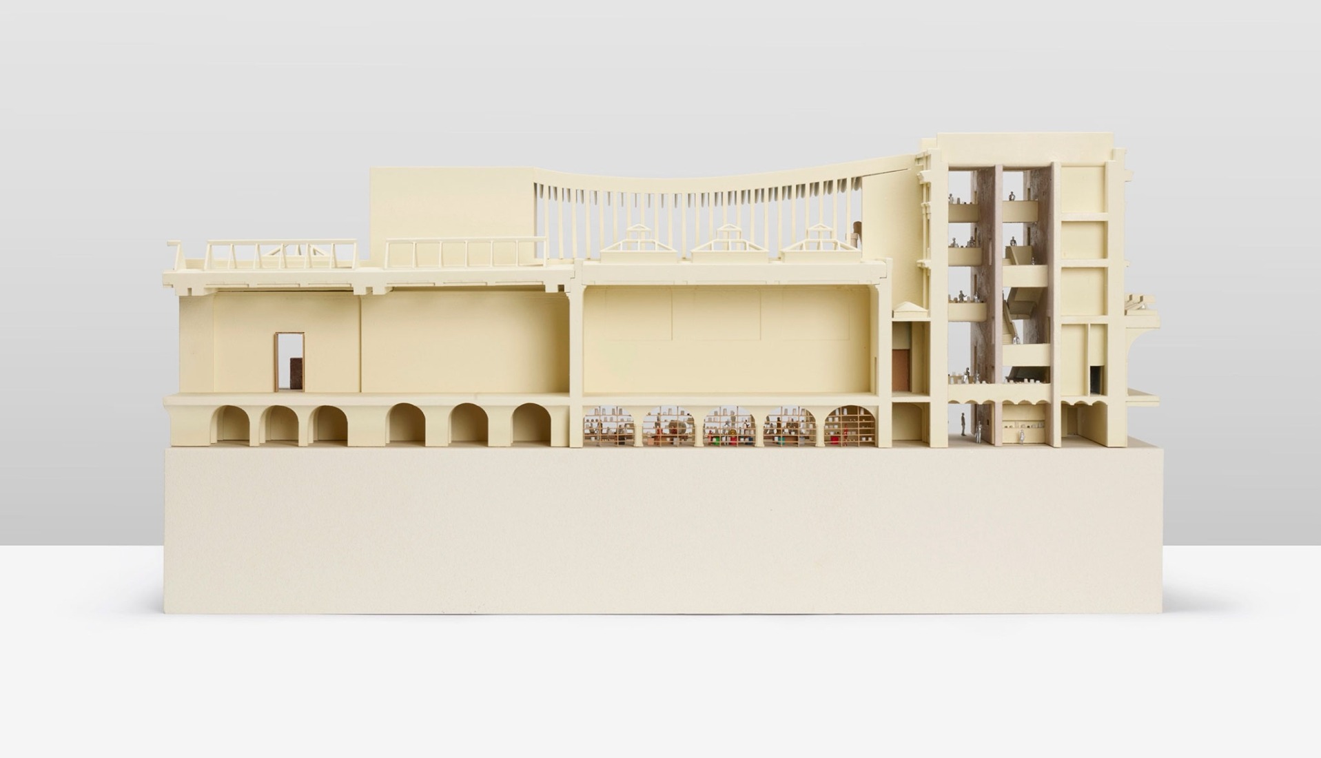 British Museum's Western Range renovation by Lina Ghotmeh Architecture. Photograph courtesy by The British Museum.
