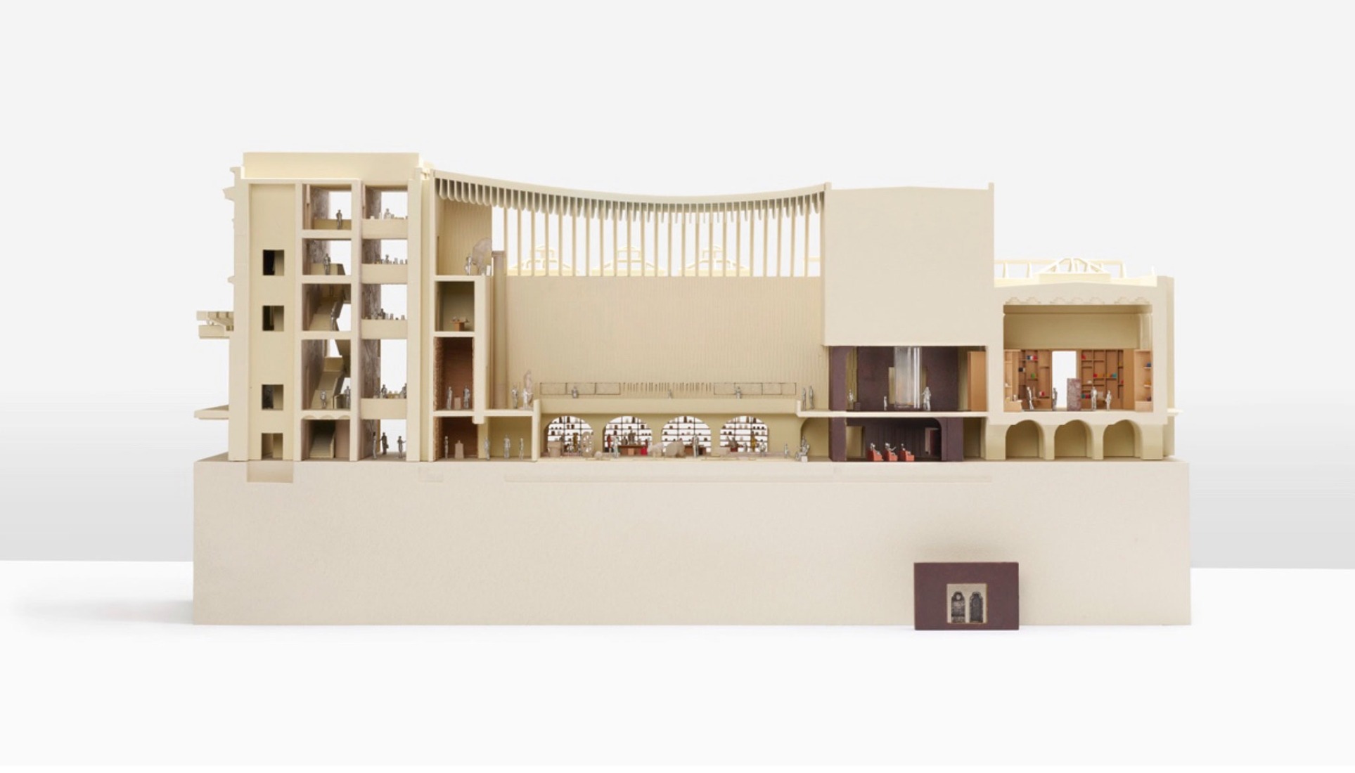 British Museum's Western Range renovation by Lina Ghotmeh Architecture. Photograph courtesy by The British Museum.