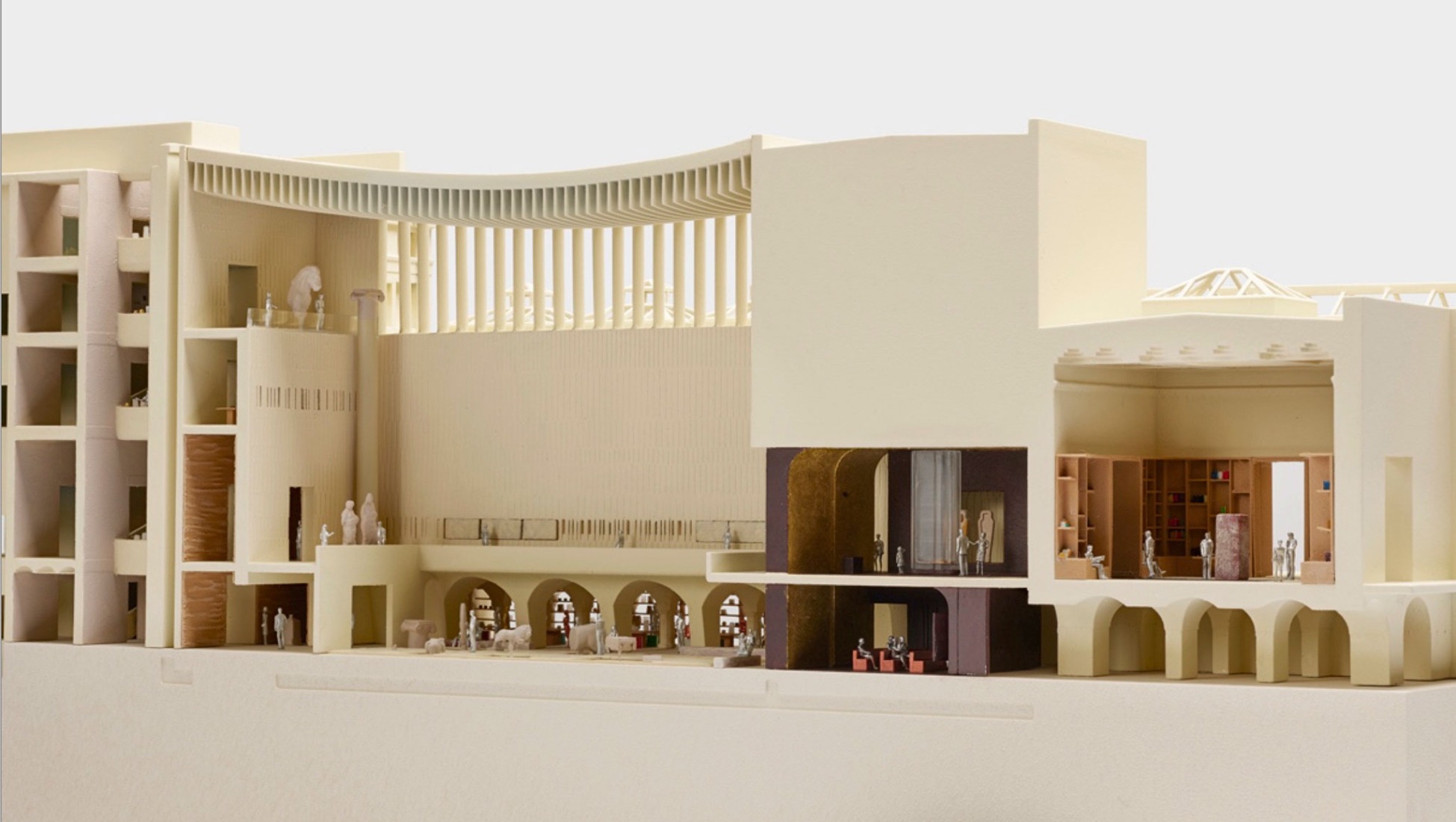 British Museum's Western Range renovation by Lina Ghotmeh Architecture. Photograph courtesy by The British Museum.