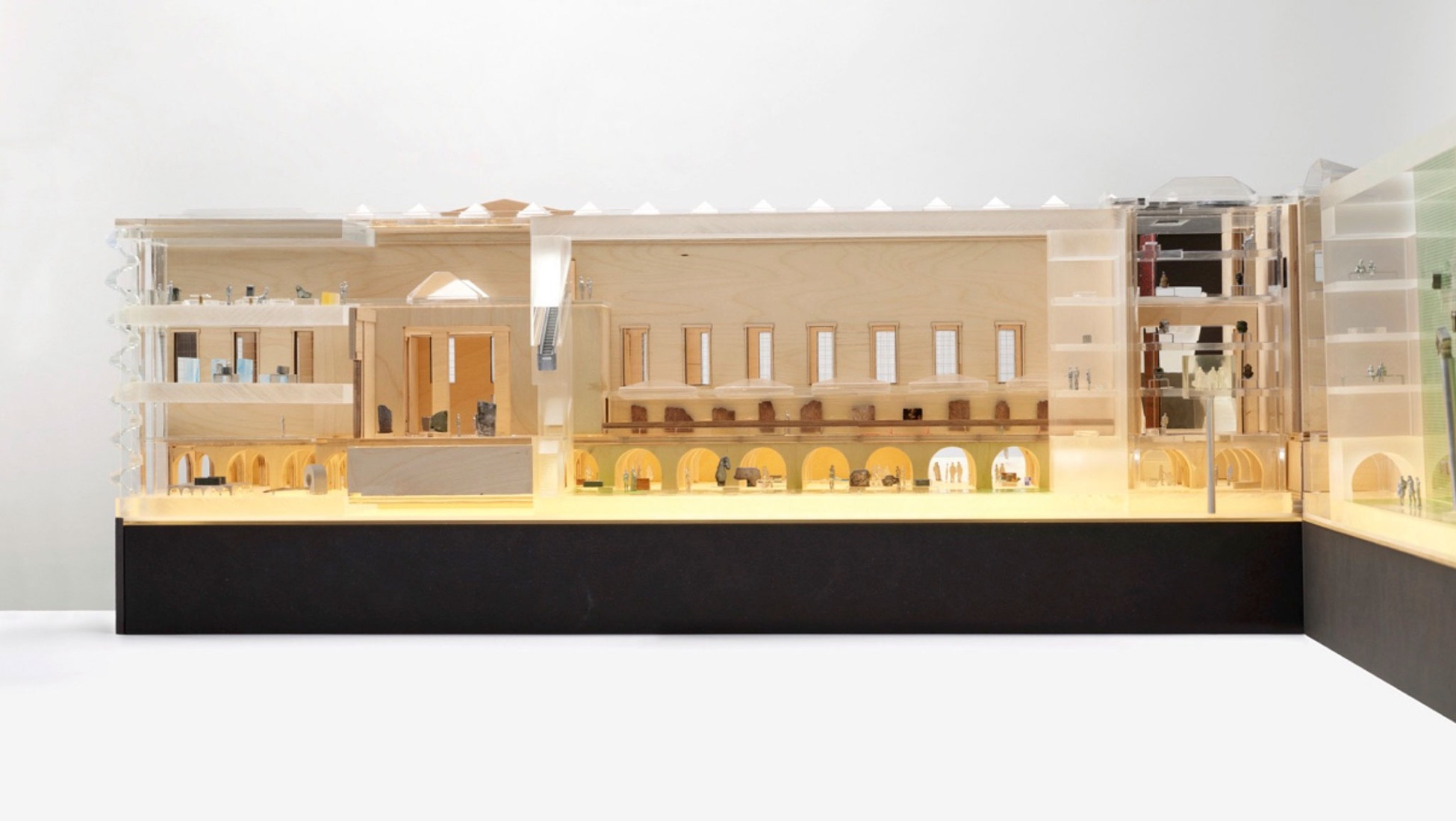 British Museum's Western Range renovation by OMA. Photograph courtesy by The British Museum.