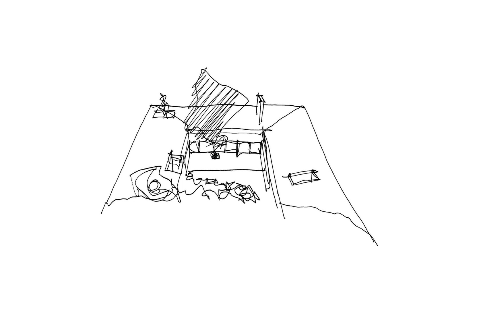 Croquis. Casa Oeiras por OODA.