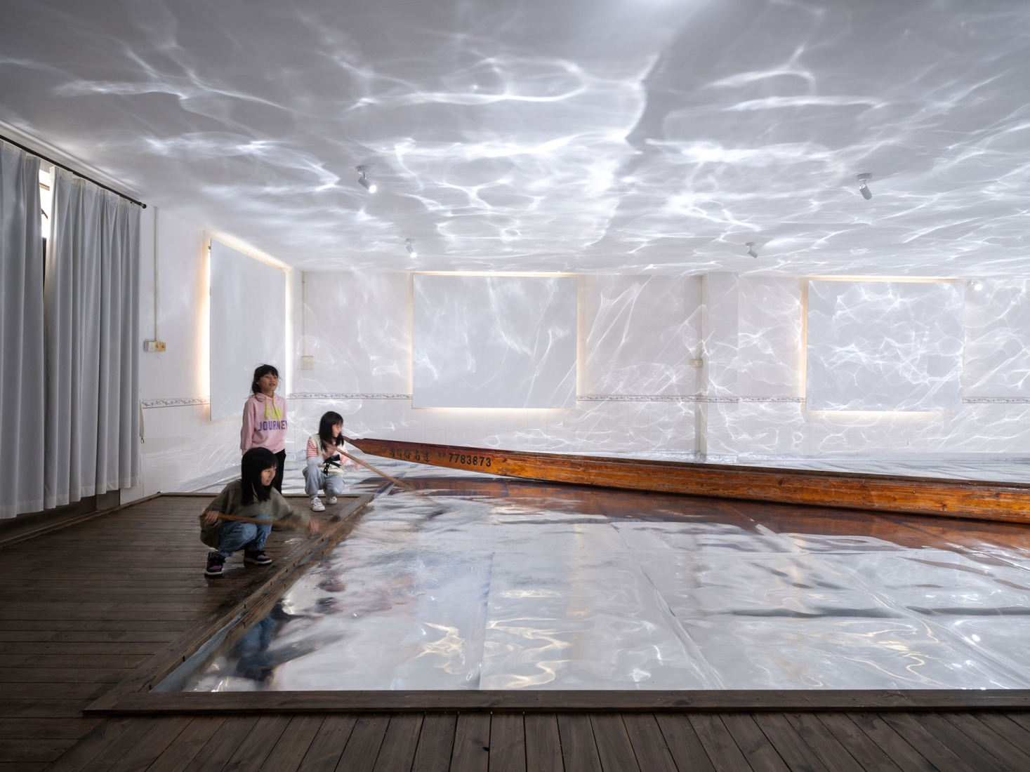 Barcos voladores por Sordo Madaleno + WUA Studio. Fotografía por Tian Fangfang (田方方).