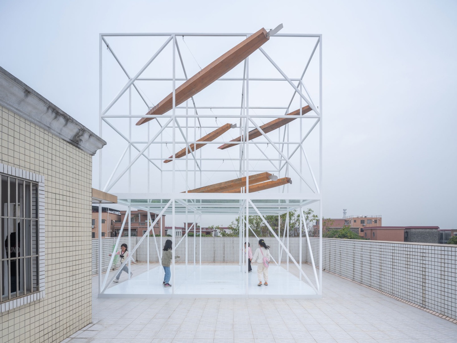 Barcos voladores por Sordo Madaleno + WUA Studio. Fotografía por Tian Fangfang (田方方).