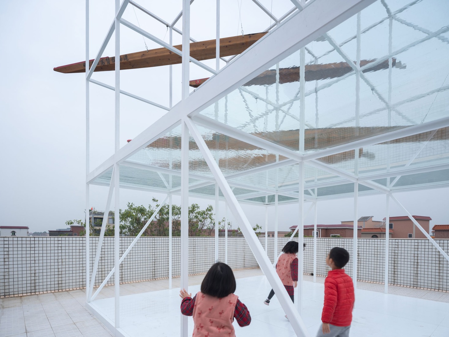Barcos voladores por Sordo Madaleno + WUA Studio. Fotografía por Tian Fangfang (田方方).