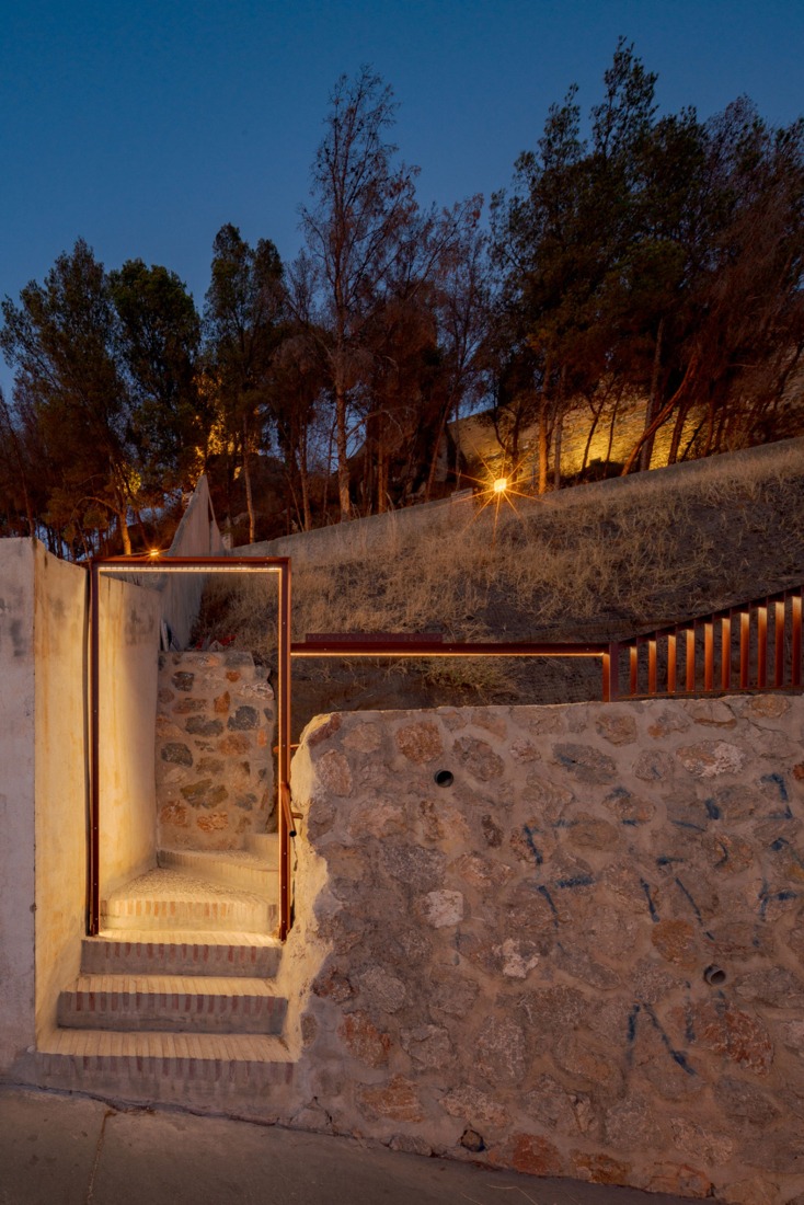 Jardín mirador por Terral Arquitectos. Fotografía por Fernando Gómez Mateos.
