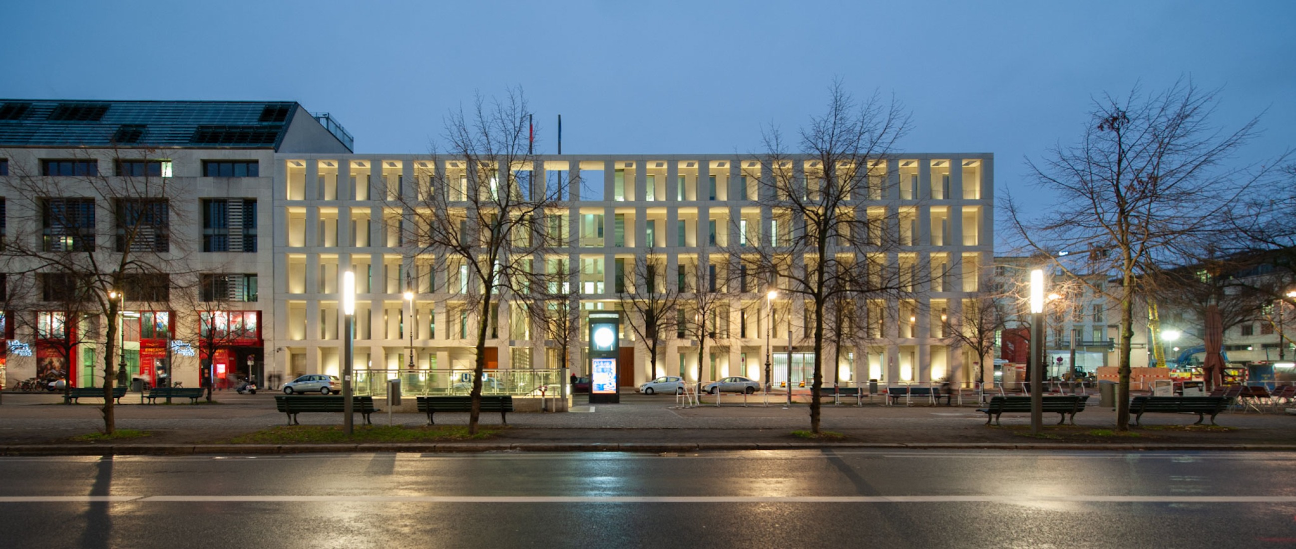Polish Embassy by JEMS Architekci. Photograph by Marcin Sadowski.