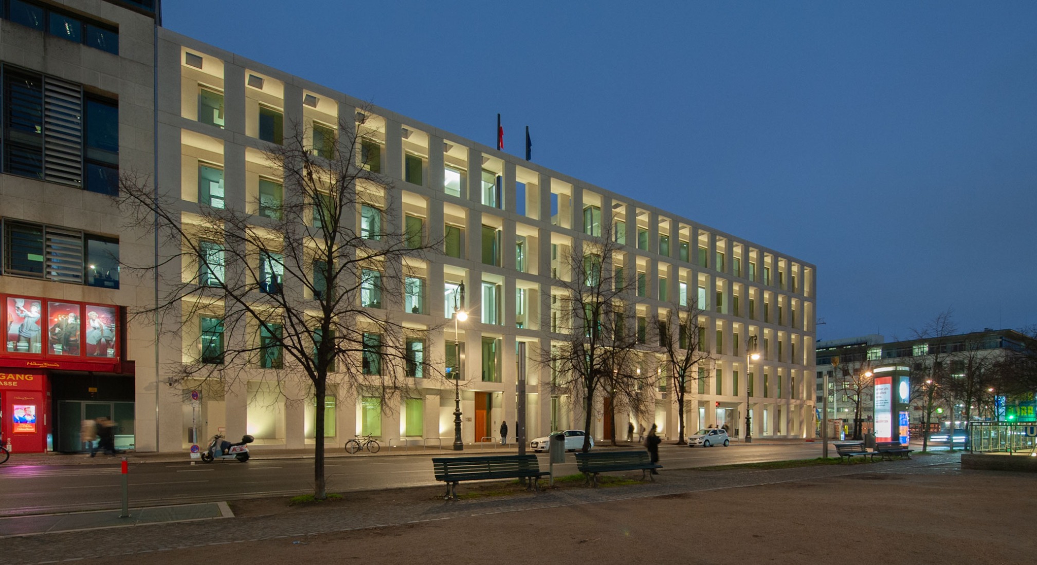 Polish Embassy by JEMS Architekci. Photograph by Marcin Sadowski.
