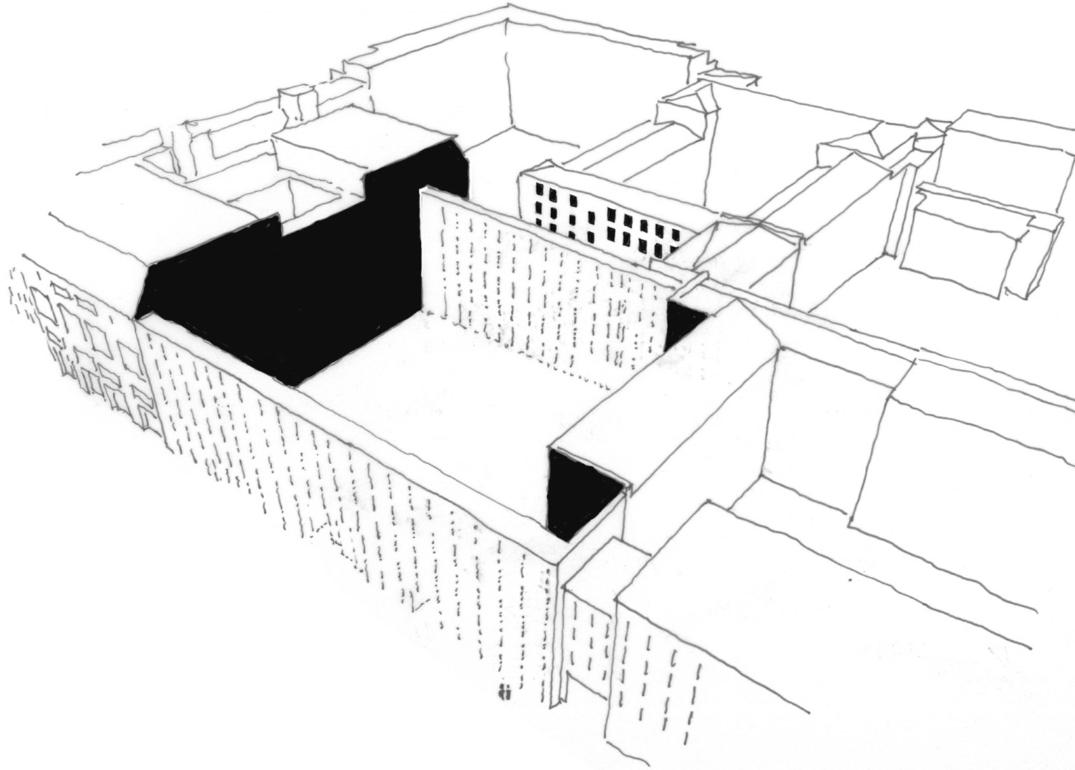 Sketch. Polish Embassy by JEMS Architekci.