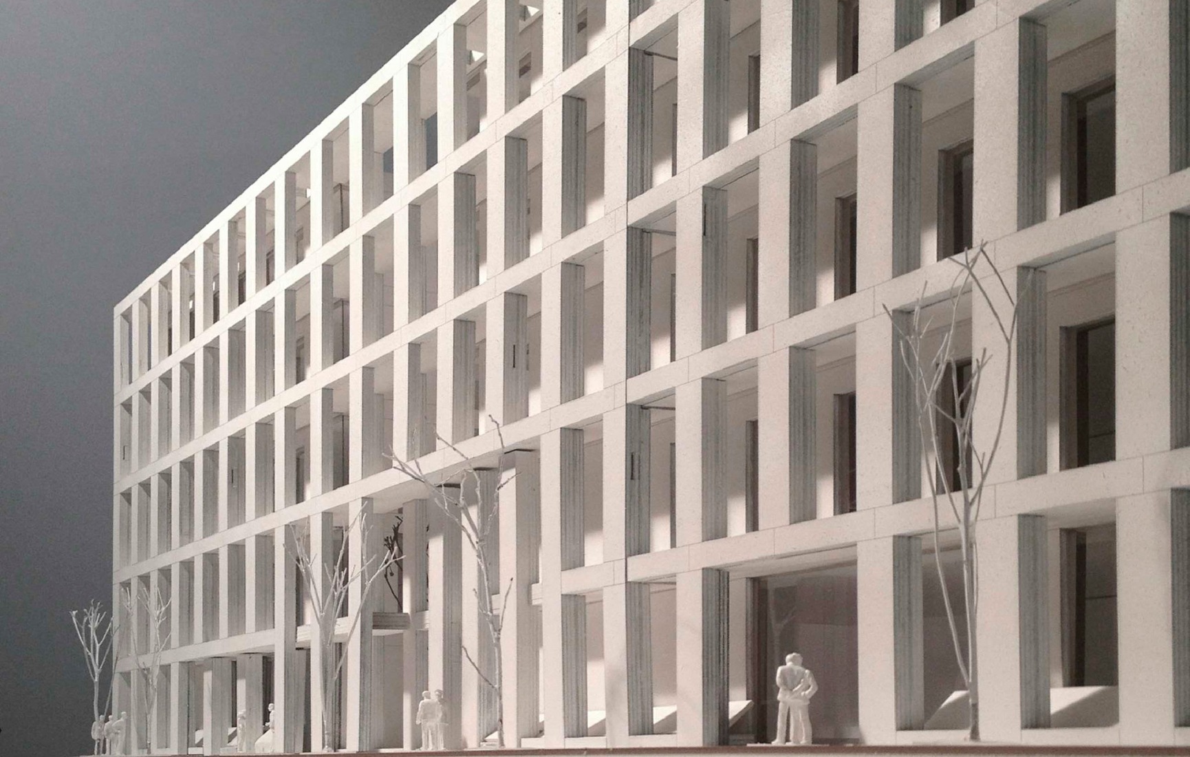 Model. Polish Embassy by JEMS Architekci.
