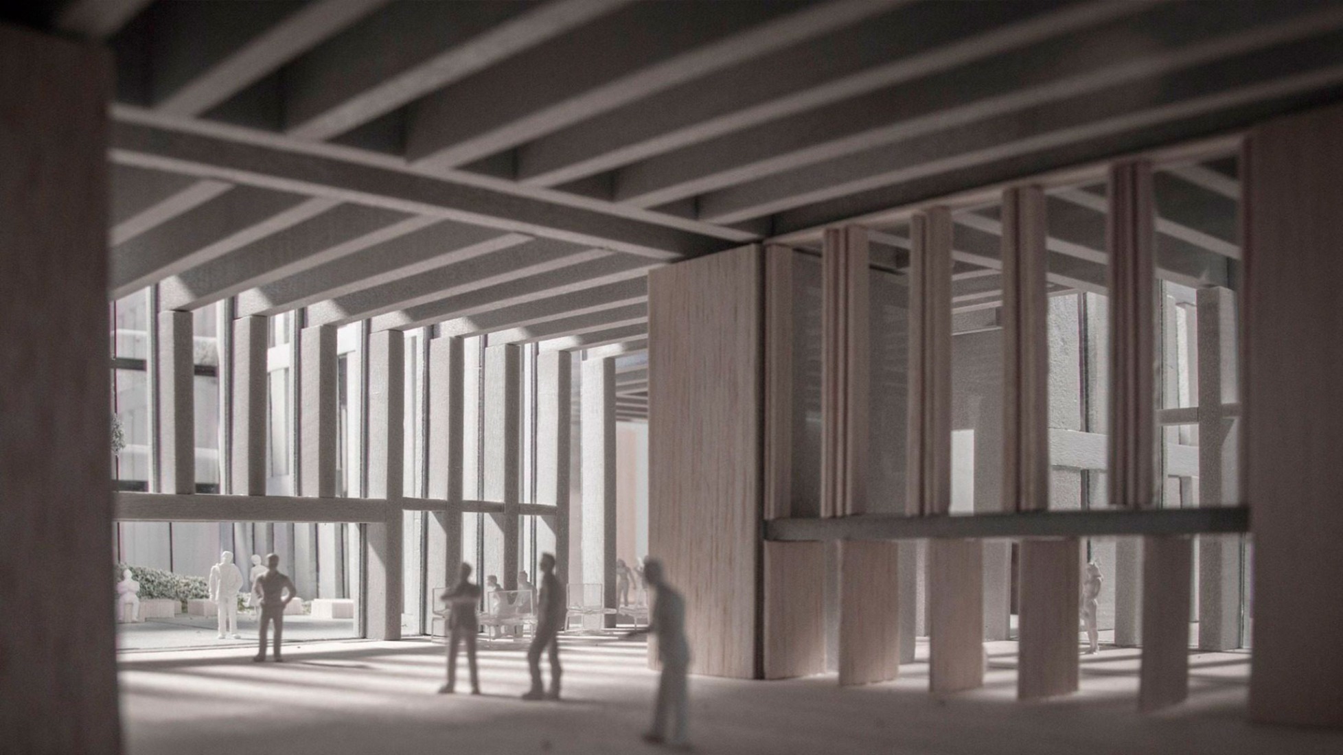 Model. Polish Embassy by JEMS Architekci.